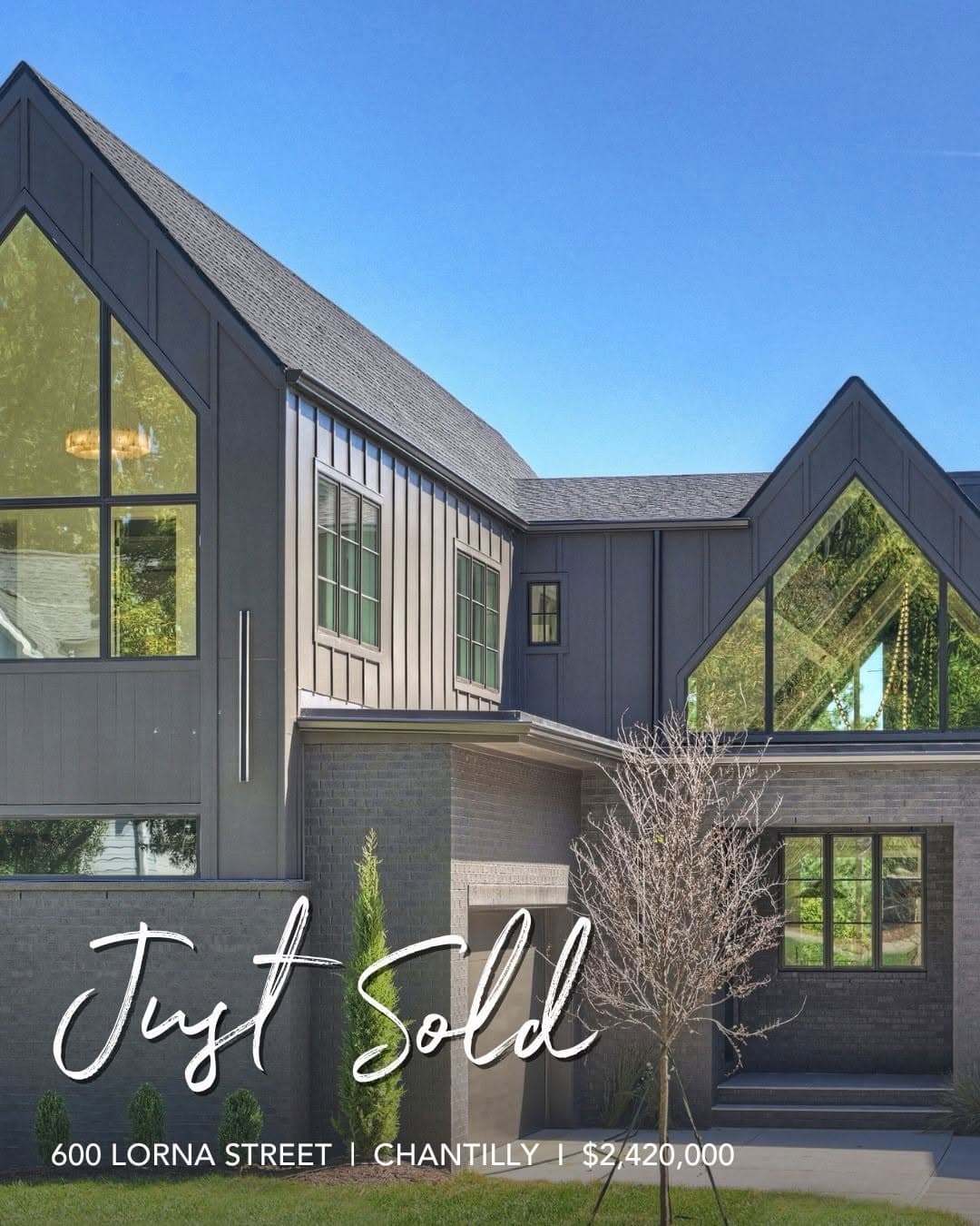 New construction sold in Charlotte's Chantilly neighborhood