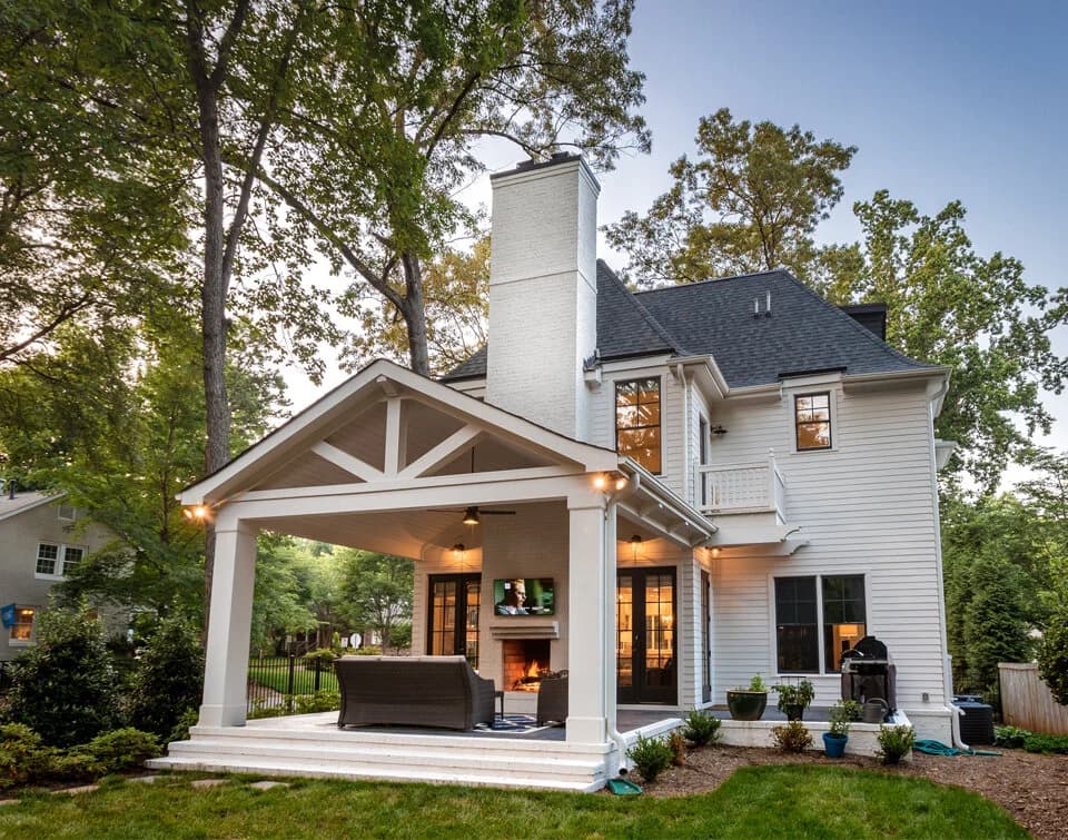 Bay Street I luxury home exterior — Royal Building Group, Charlotte, NC