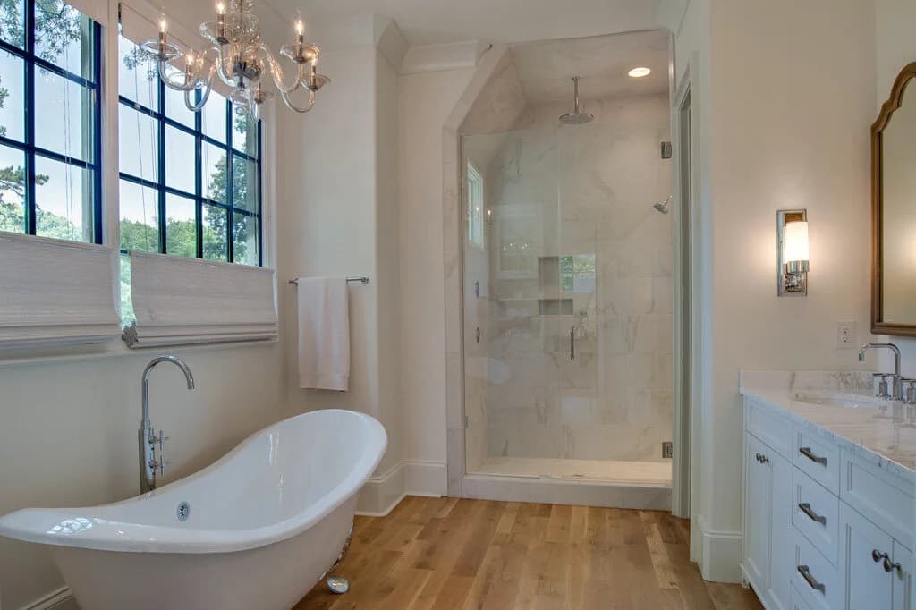 Bay Street I architectural detail — Royal Building Group custom home, Charlotte, NC