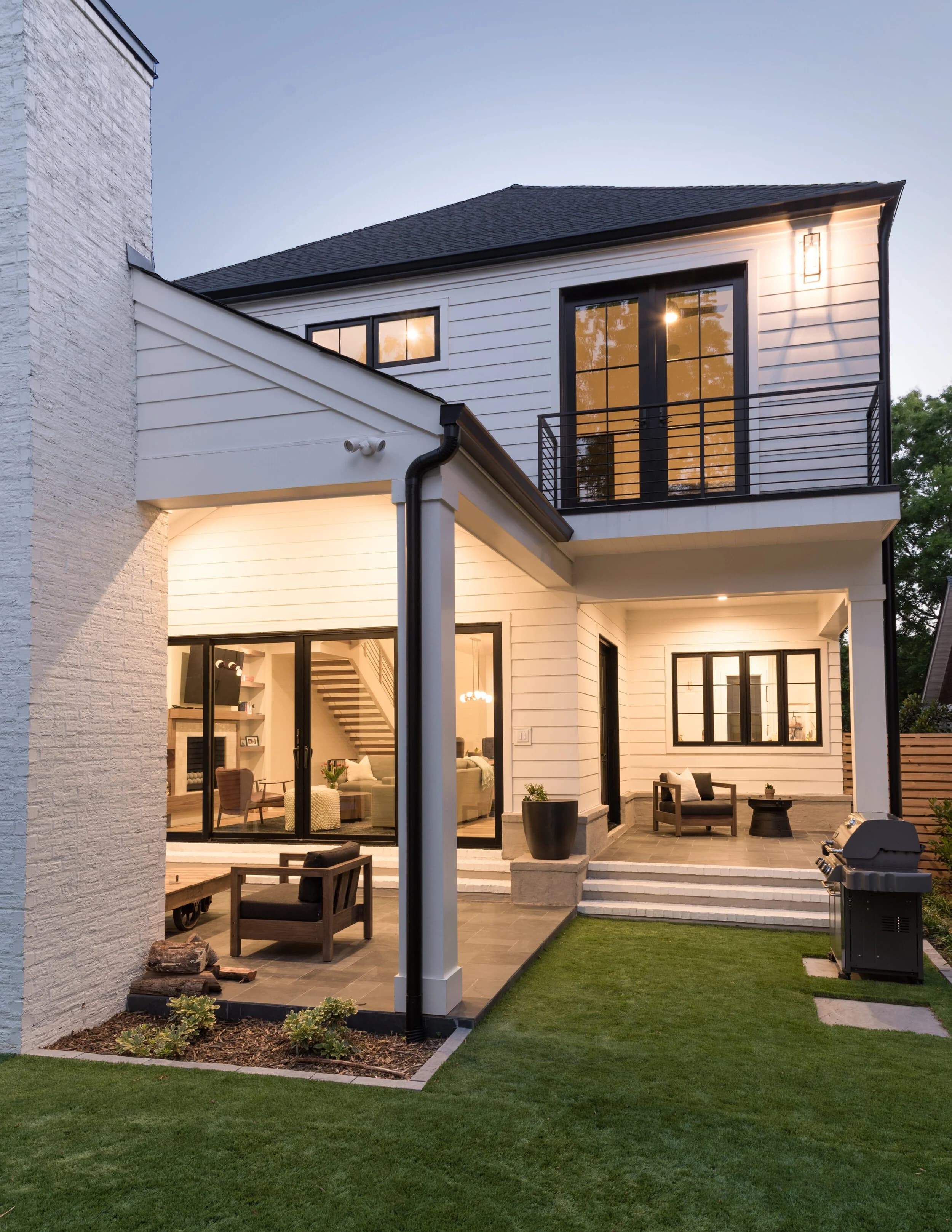 Bay Street II luxury home exterior — Royal Building Group, Charlotte, NC