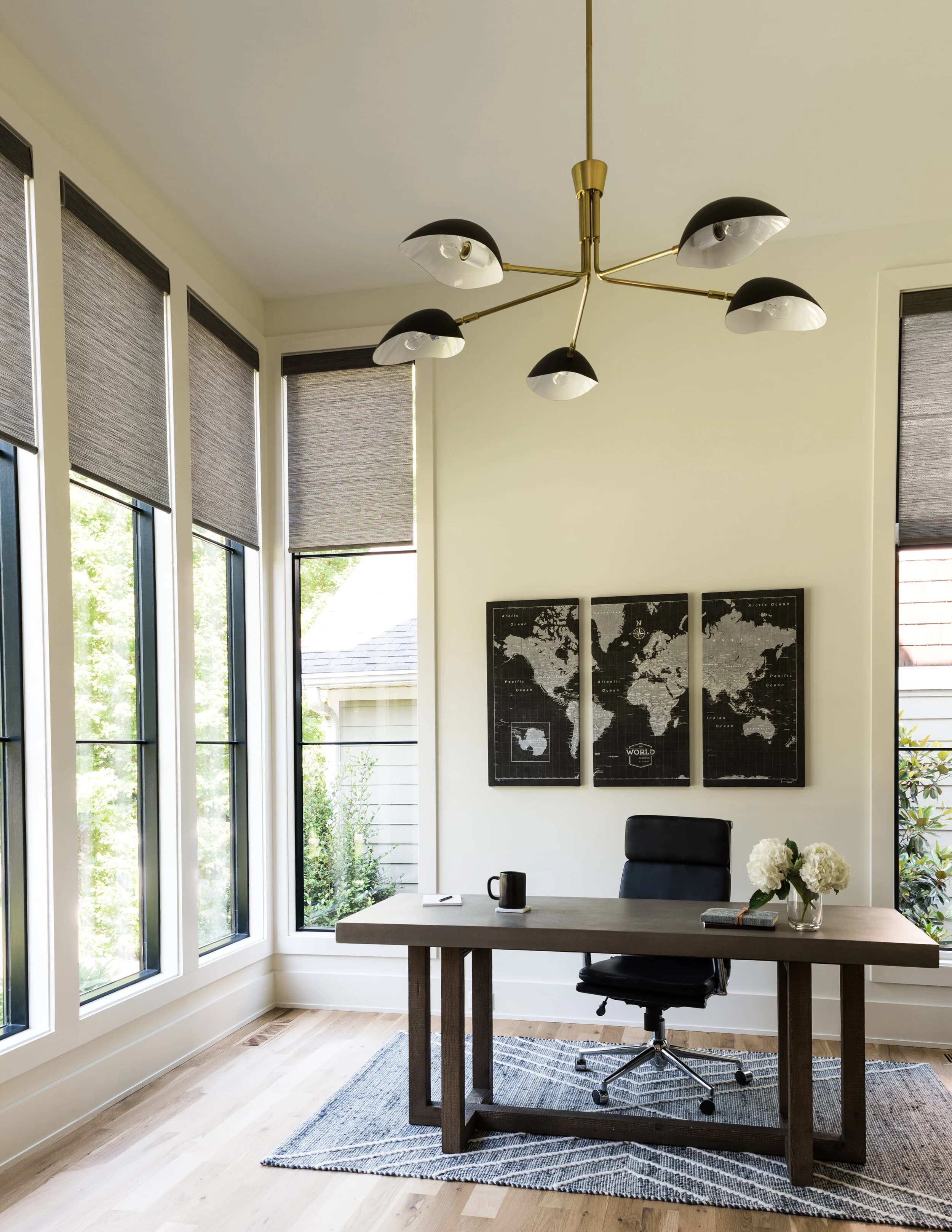 Bay Street II interior living space — custom luxury home in Charlotte, NC