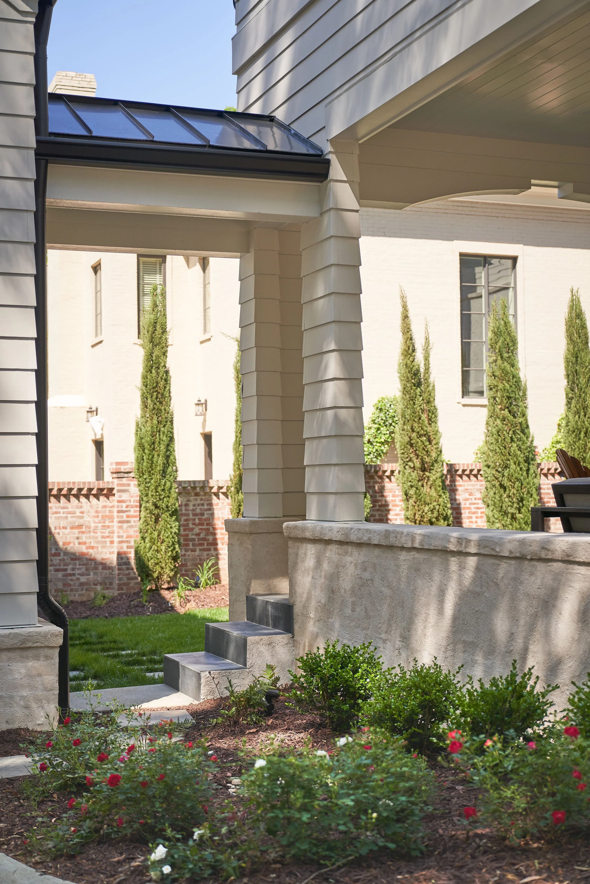 Beverly Drive interior living space — custom luxury home in Charlotte, NC