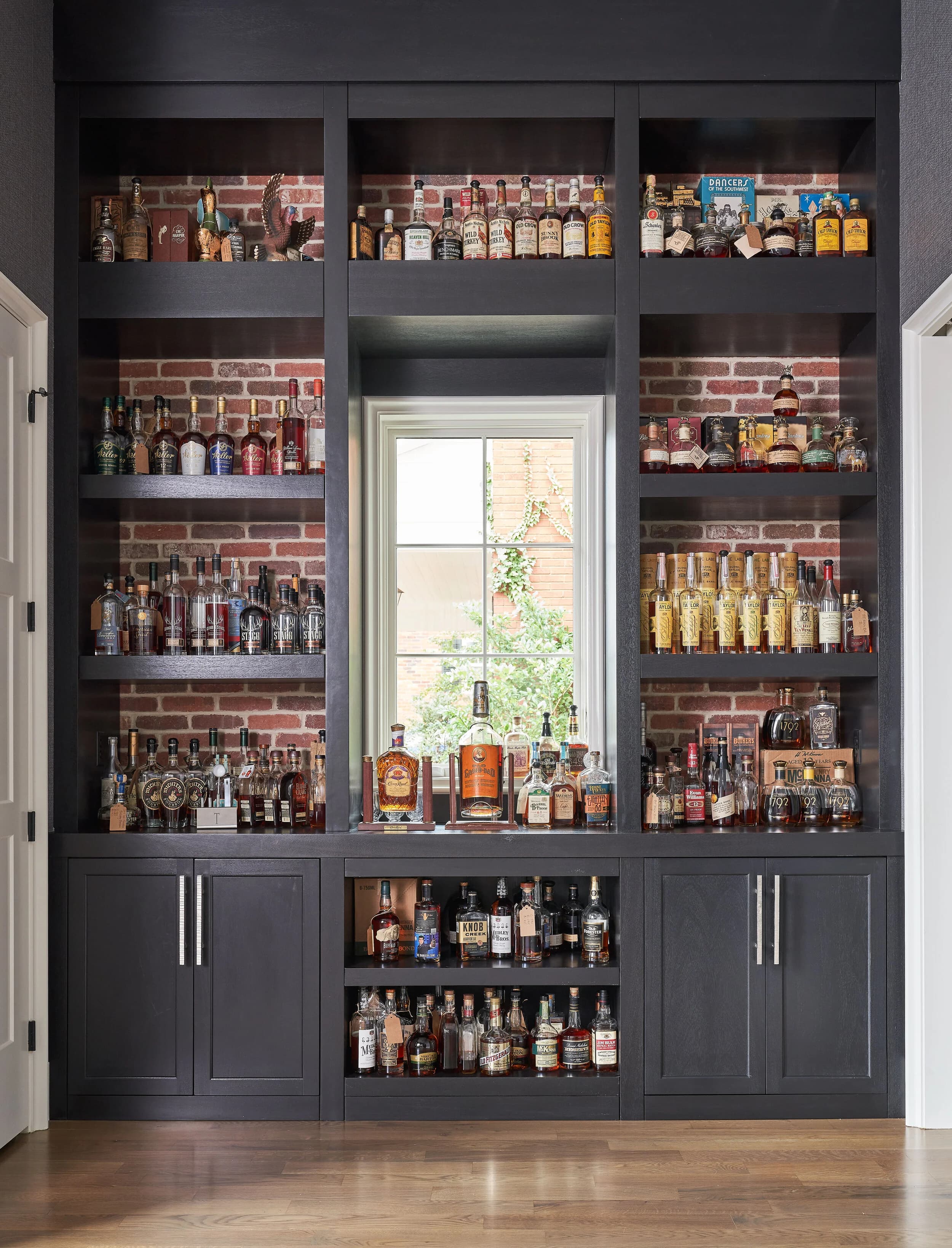 Beverly Drive kitchen and living area — Royal Building Group custom home, Charlotte, NC