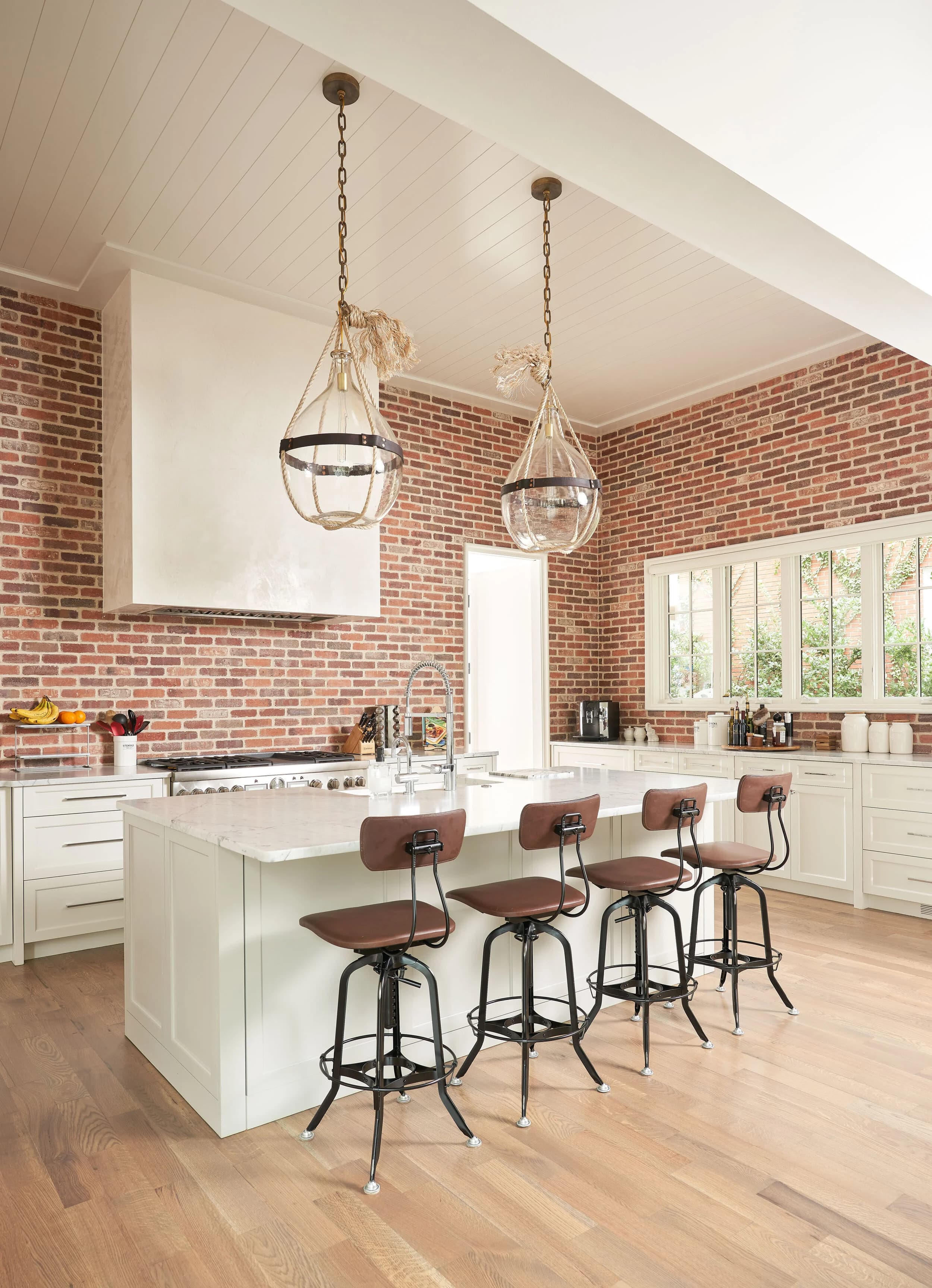 Beverly Drive kitchen and living area — Royal Building Group custom home, Charlotte, NC