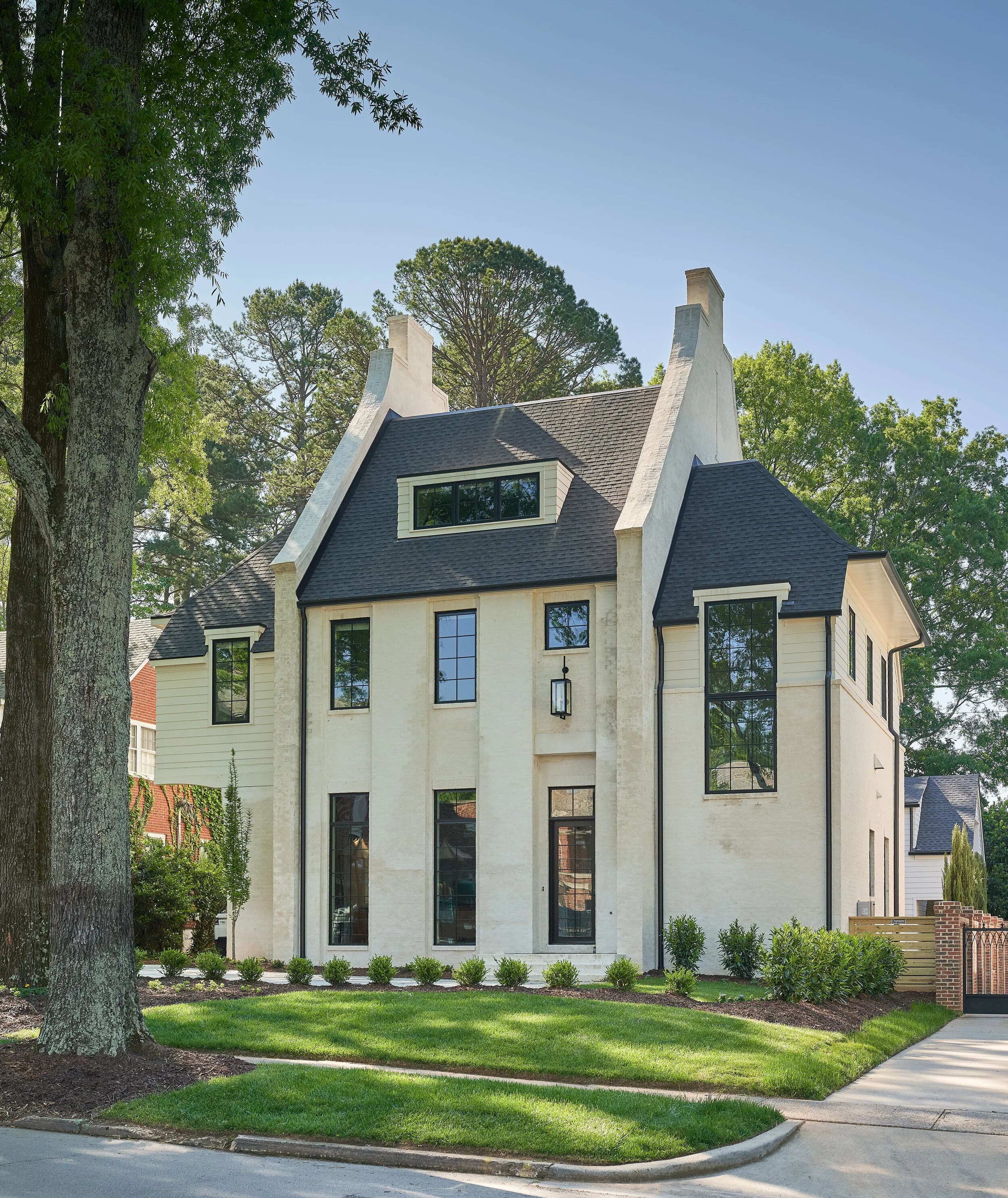 Beverly Drive luxury home exterior — Royal Building Group, Charlotte, NC