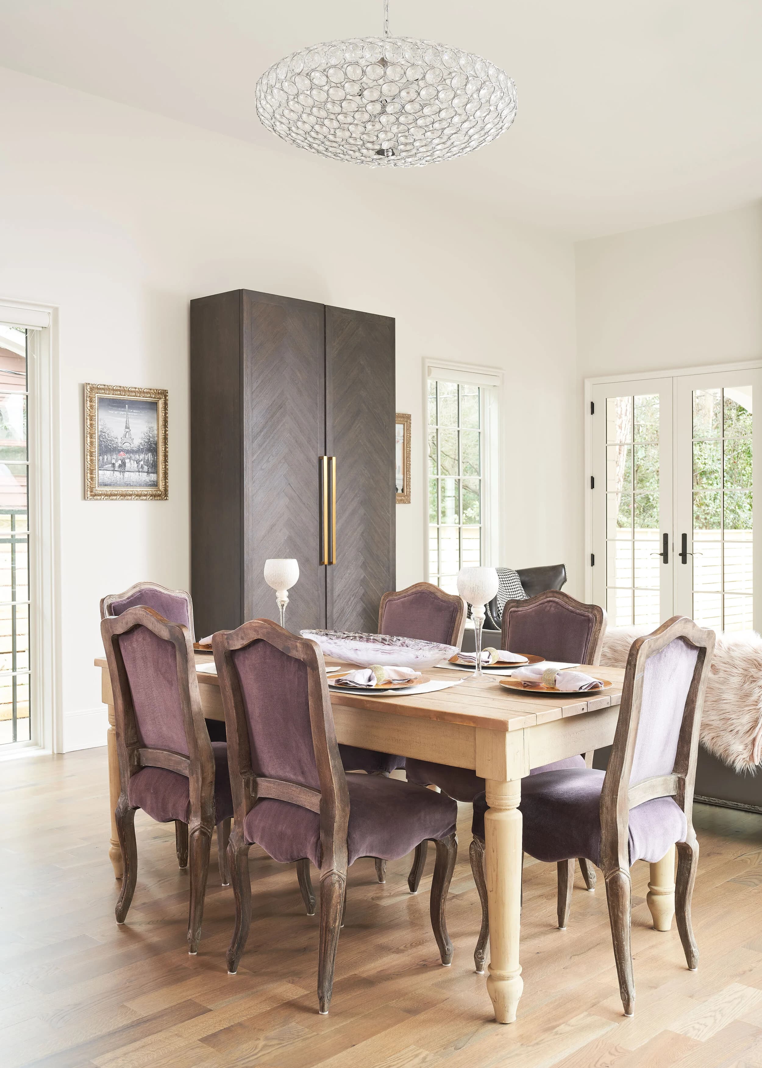 Beverly Drive kitchen and living area — Royal Building Group custom home, Charlotte, NC