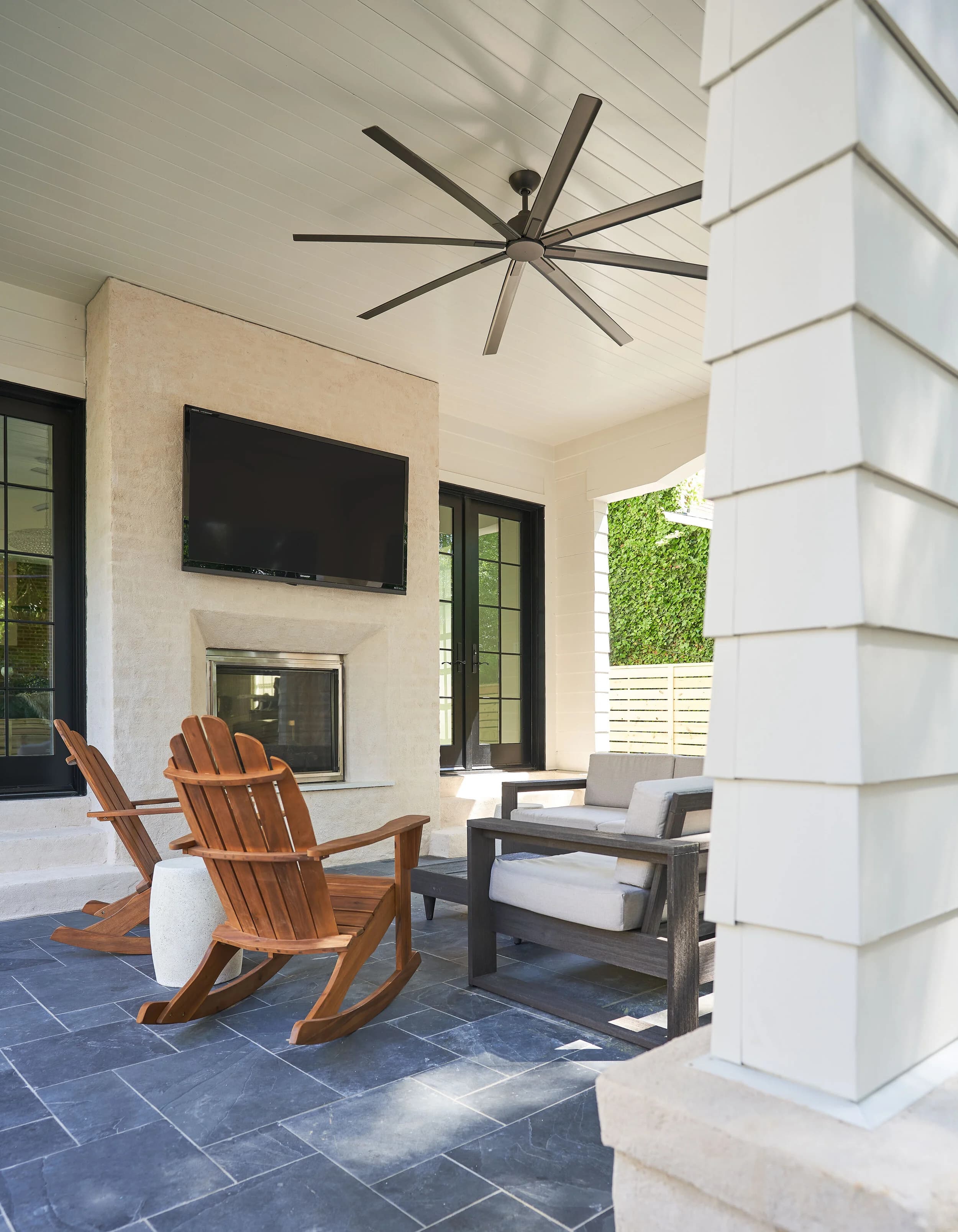 Beverly Drive interior living space — custom luxury home in Charlotte, NC
