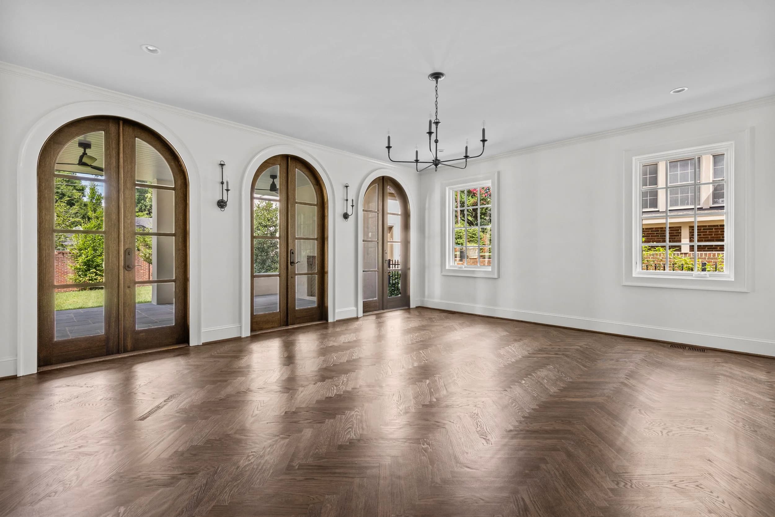 Beverly Remodel interior living space — custom luxury home in Charlotte, NC