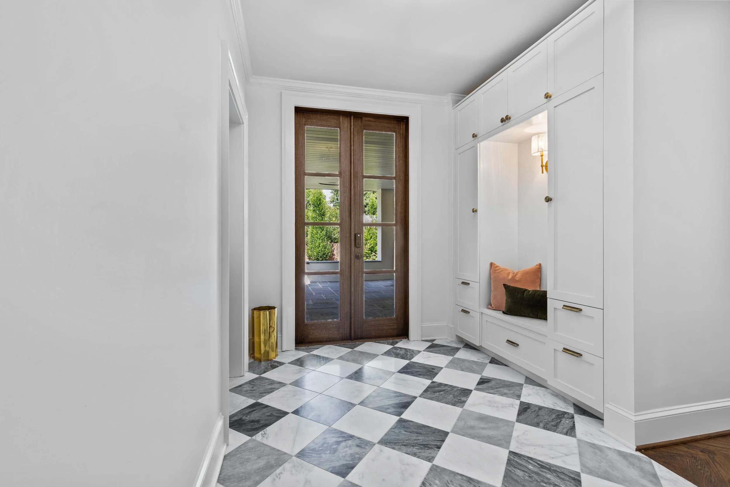 Beverly Remodel kitchen and living area — Royal Building Group custom home, Charlotte, NC