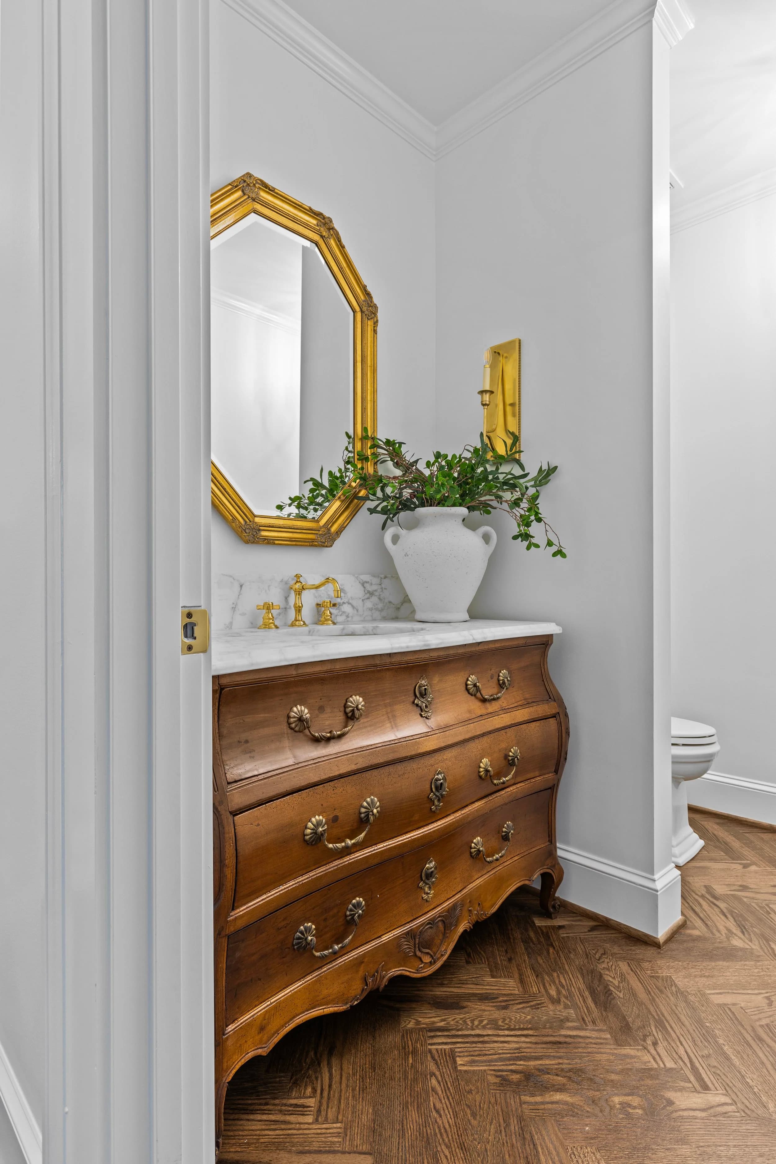Beverly Remodel kitchen and living area — Royal Building Group custom home, Charlotte, NC