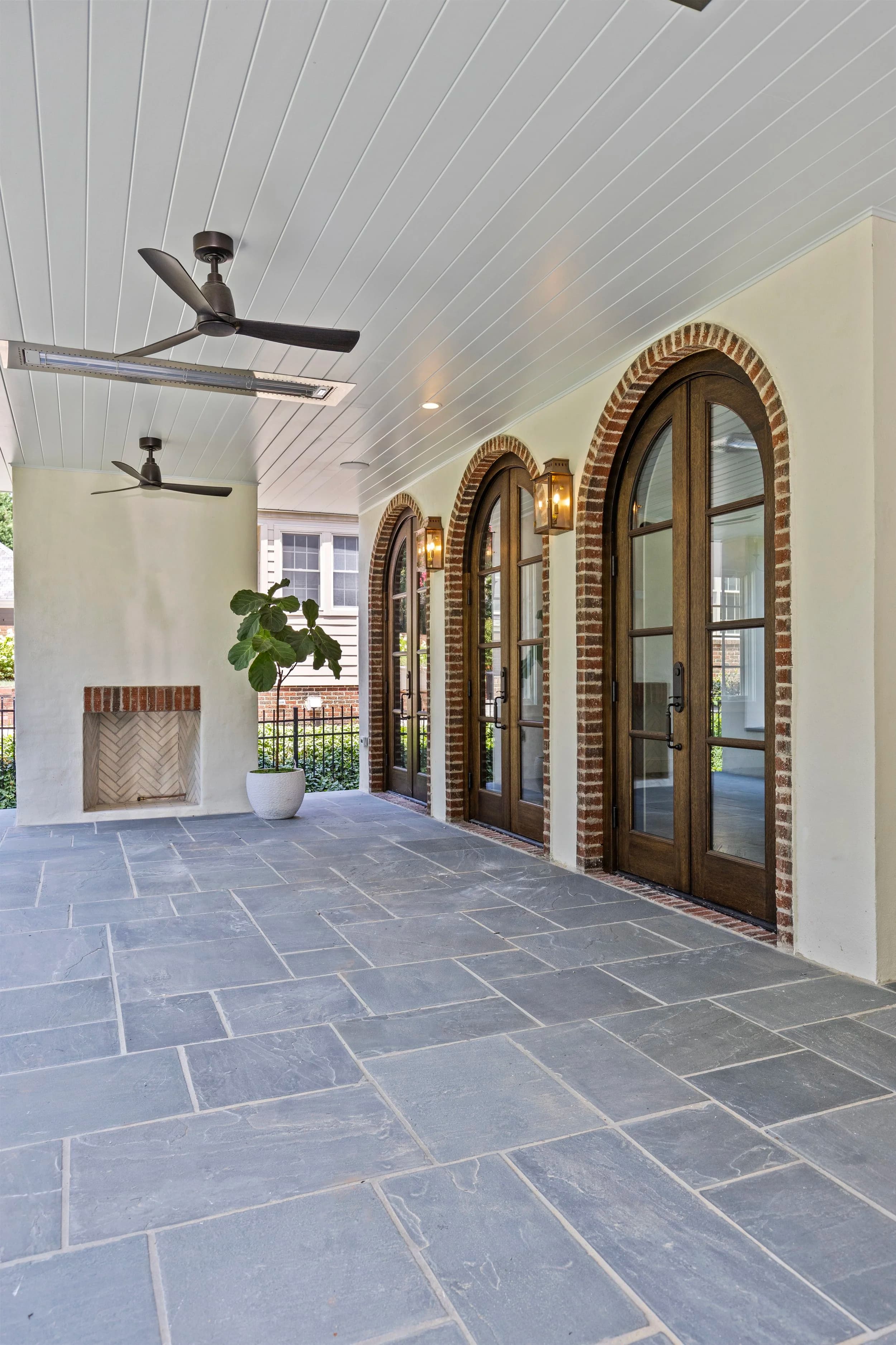 Beverly Remodel architectural detail — Royal Building Group custom home, Charlotte, NC