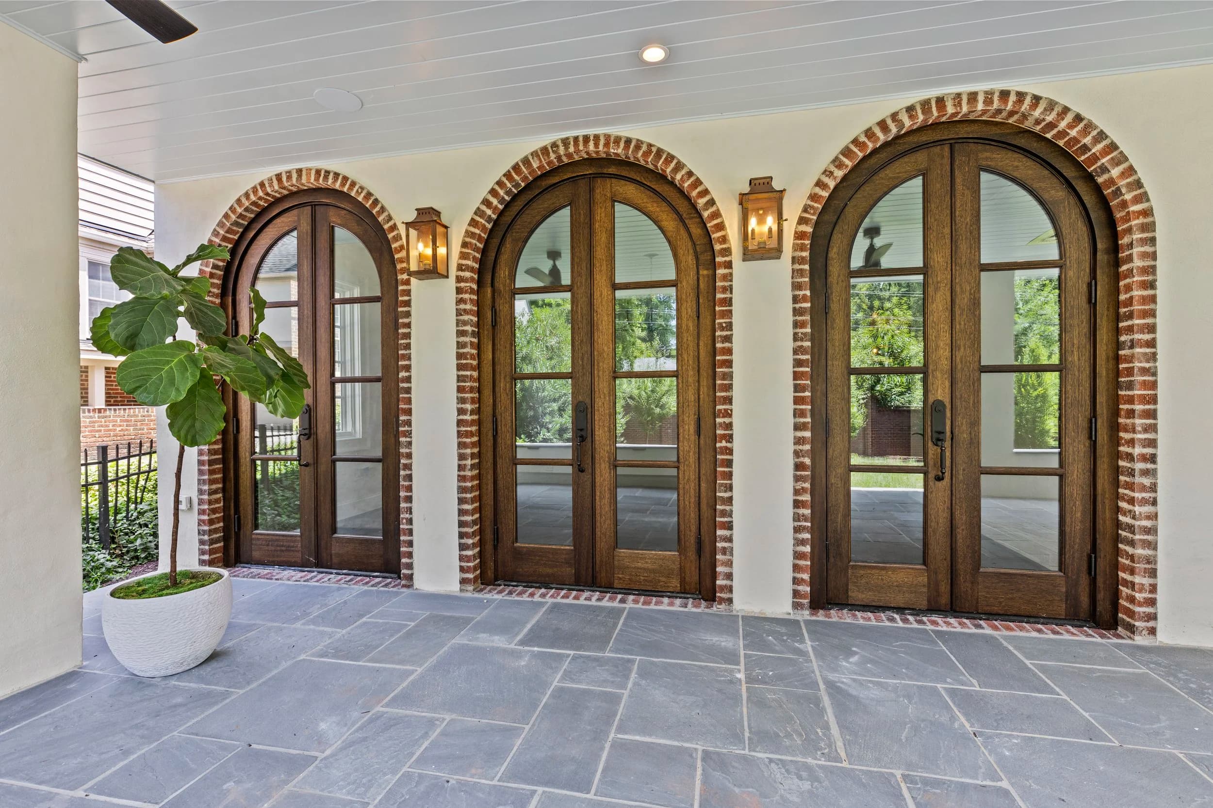 Beverly Remodel architectural detail — Royal Building Group custom home, Charlotte, NC