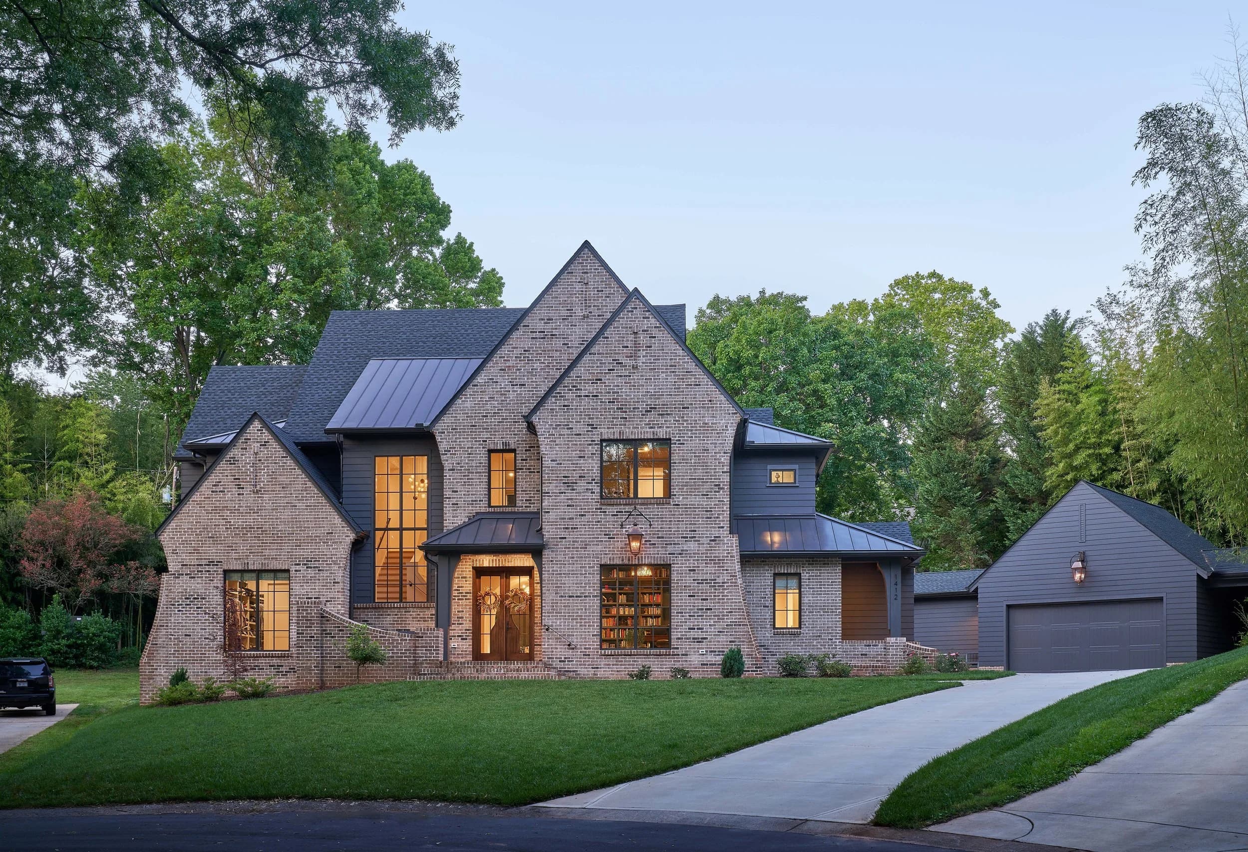 Byerly interior living space — custom luxury home in Charlotte, NC