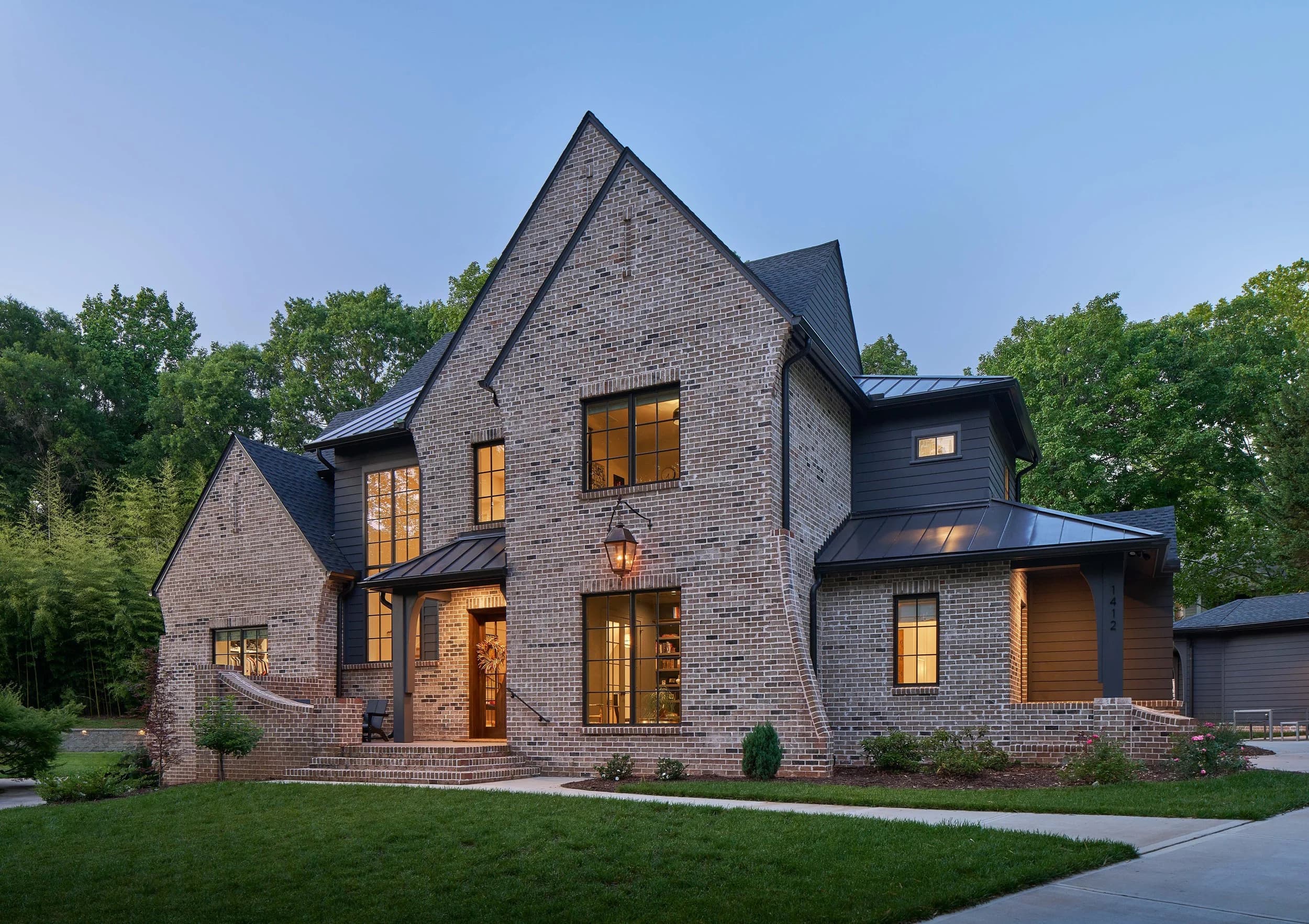 Byerly interior living space — custom luxury home in Charlotte, NC