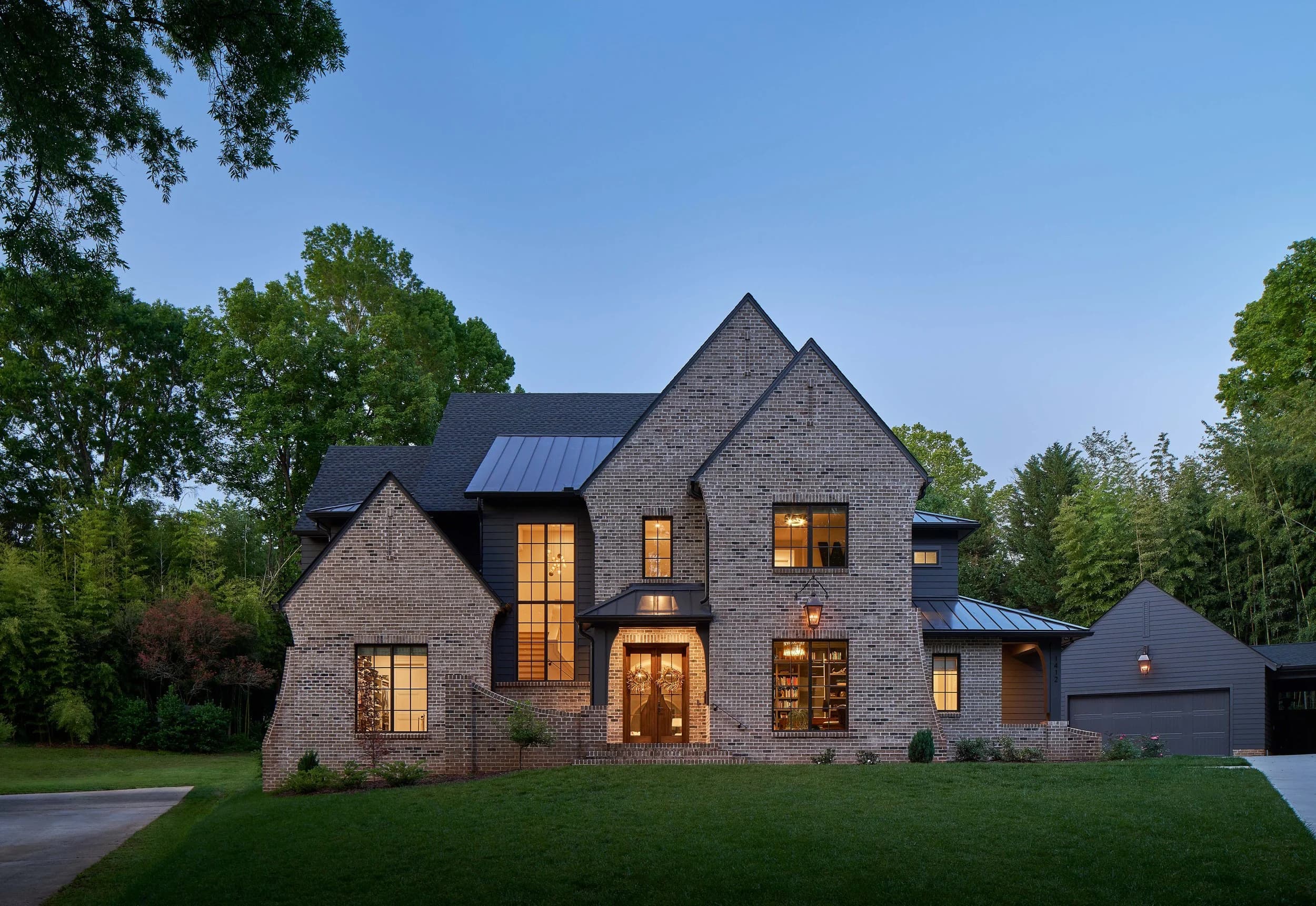 Byerly interior living space — custom luxury home in Charlotte, NC