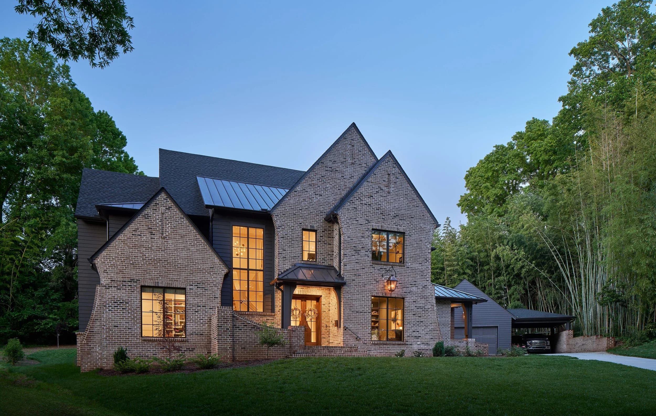 Byerly interior living space — custom luxury home in Charlotte, NC