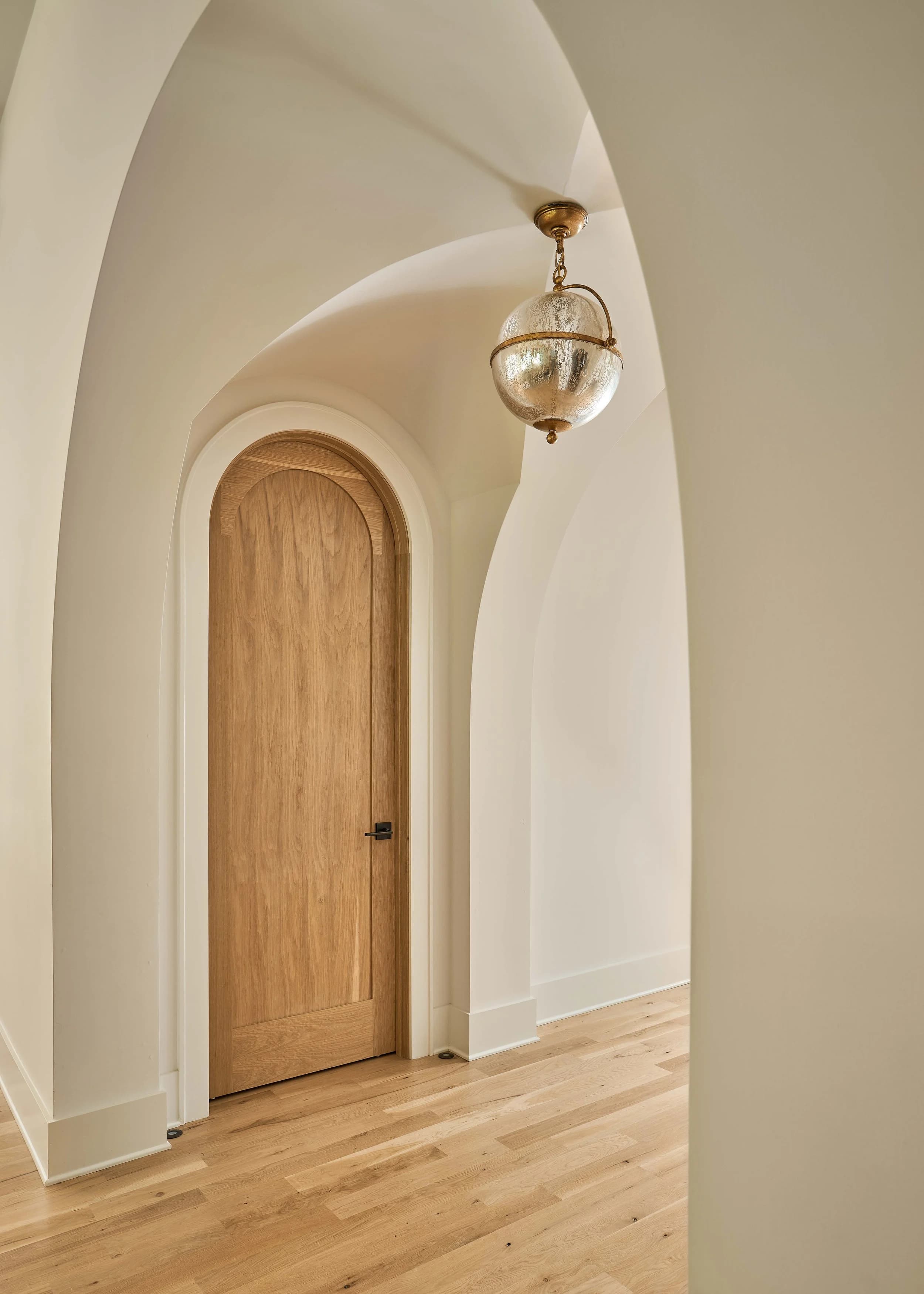 Byerly bedroom and bathroom — luxury custom home in Charlotte, NC