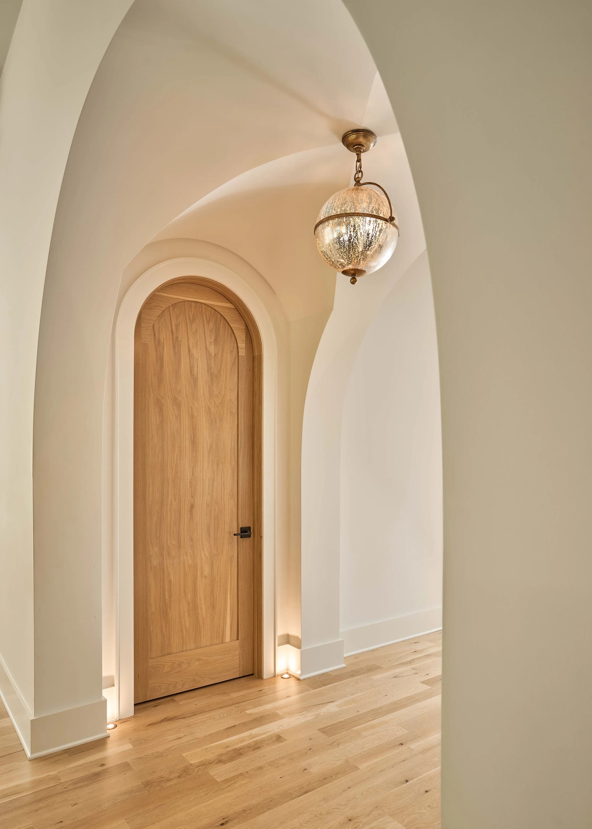 Byerly bedroom and bathroom — luxury custom home in Charlotte, NC