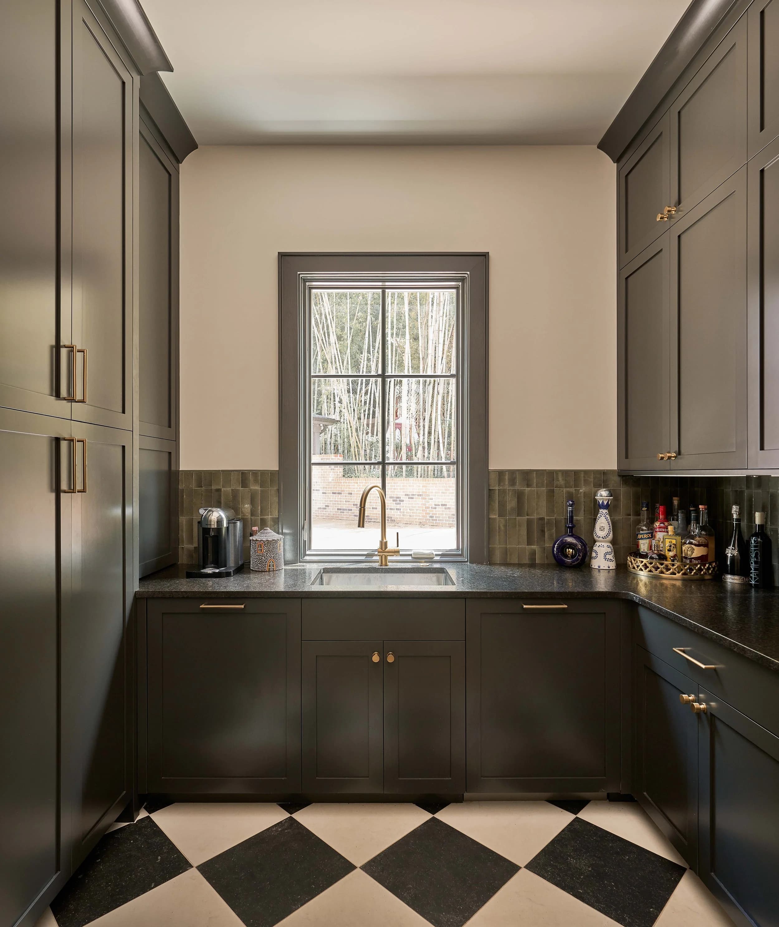 Byerly bedroom and bathroom — luxury custom home in Charlotte, NC