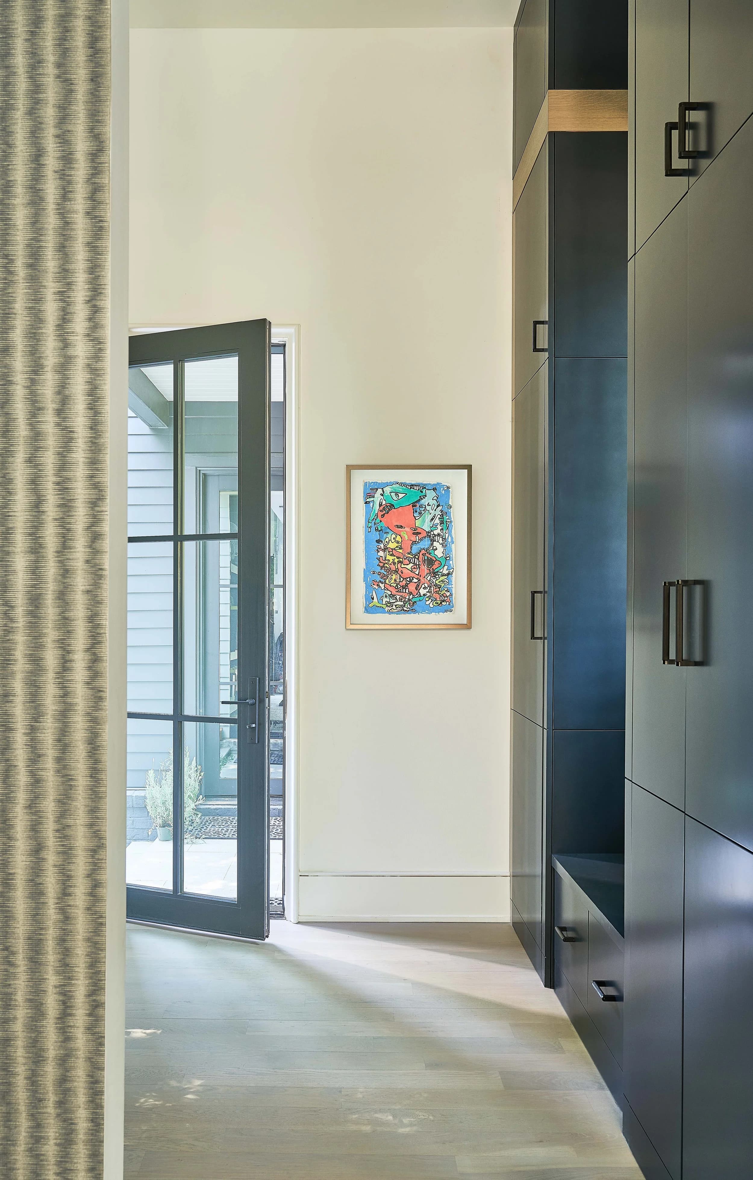 Casa Royal II kitchen and living area — Royal Building Group custom home, Charlotte, NC