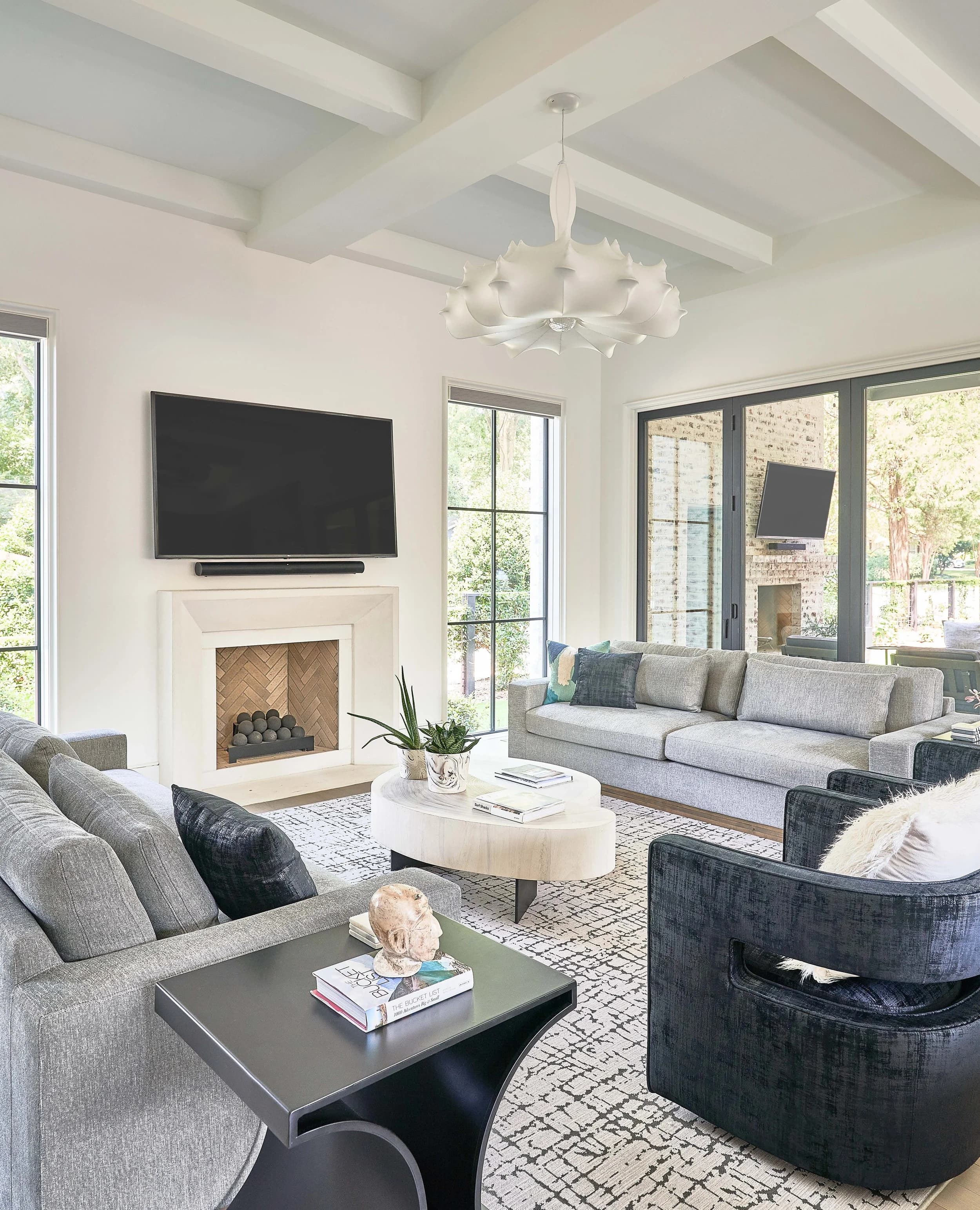 Casa Royal II bedroom and bathroom — luxury custom home in Charlotte, NC