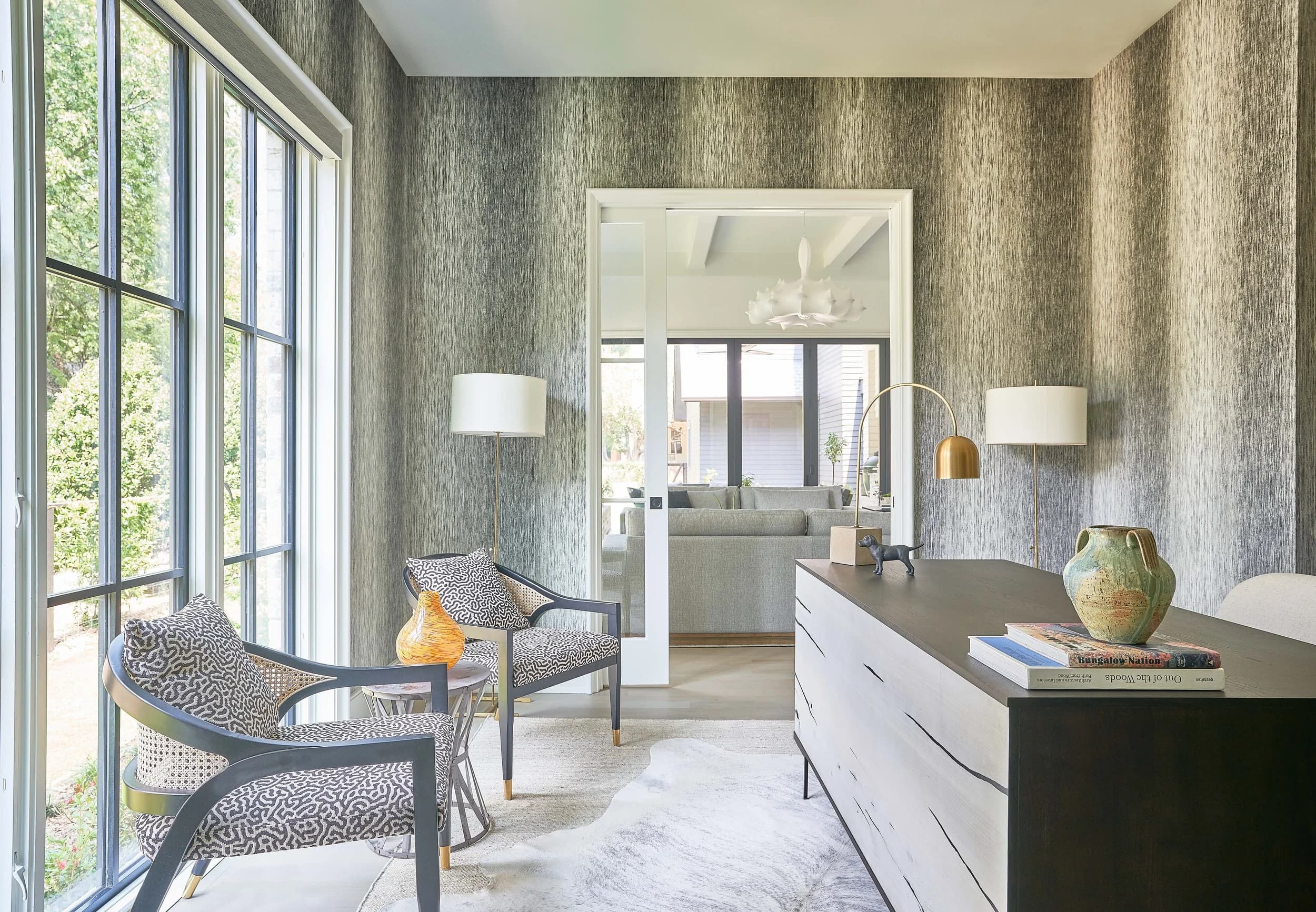 Casa Royal II bedroom and bathroom — luxury custom home in Charlotte, NC
