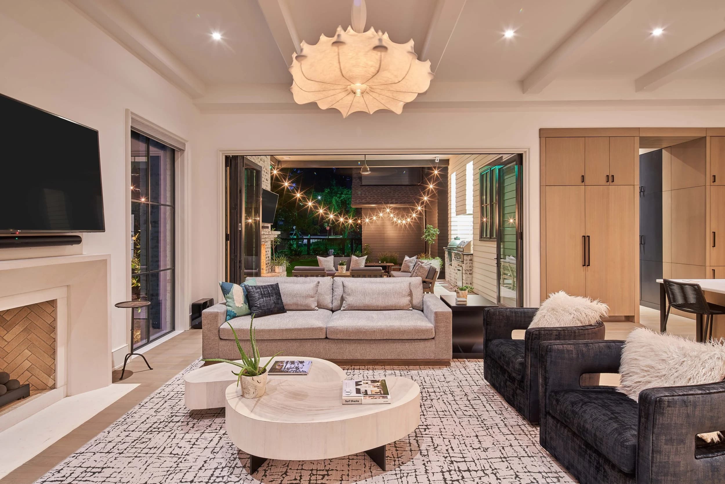 Casa Royal II architectural detail — Royal Building Group custom home, Charlotte, NC