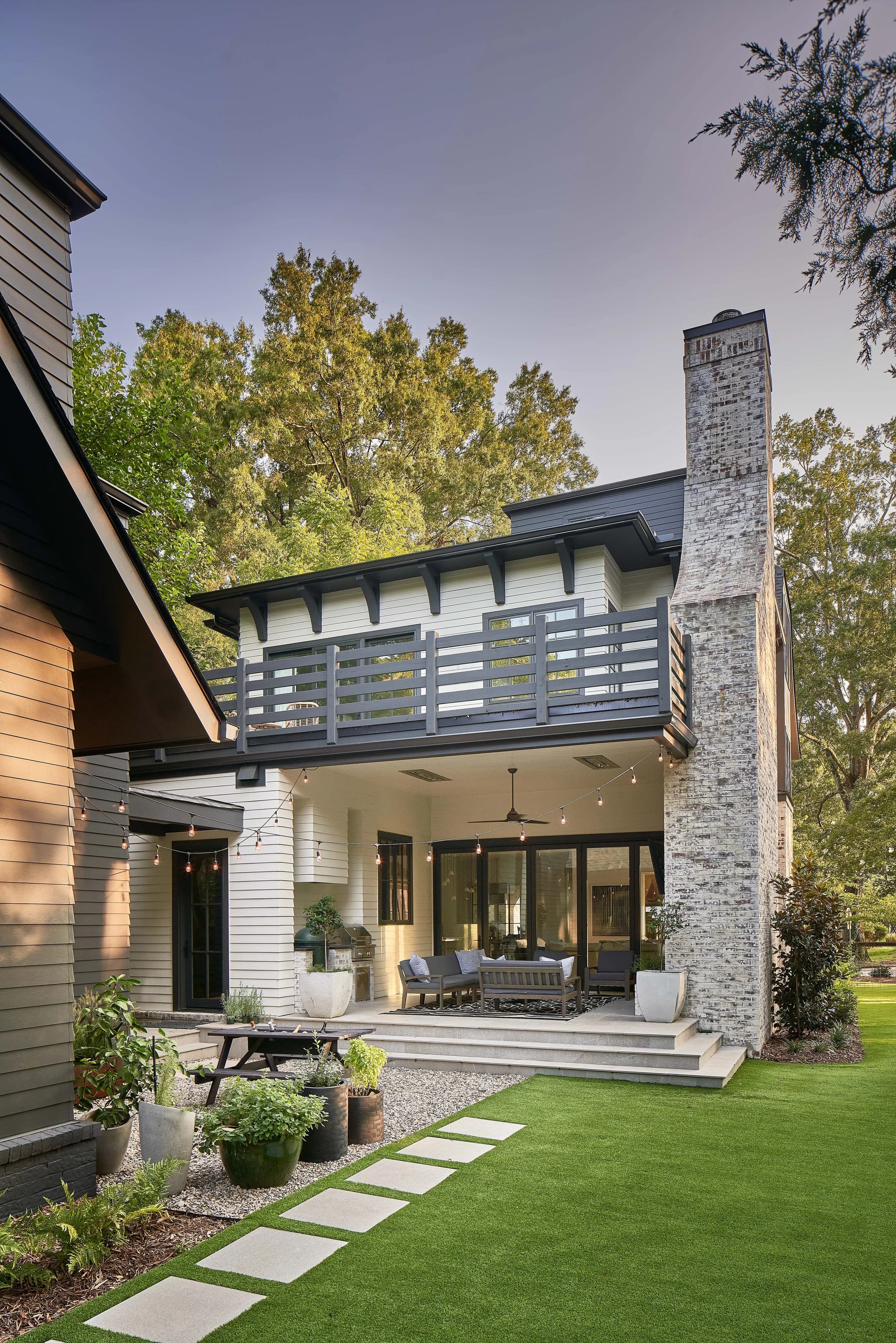 Casa Royal II interior living space — custom luxury home in Charlotte, NC
