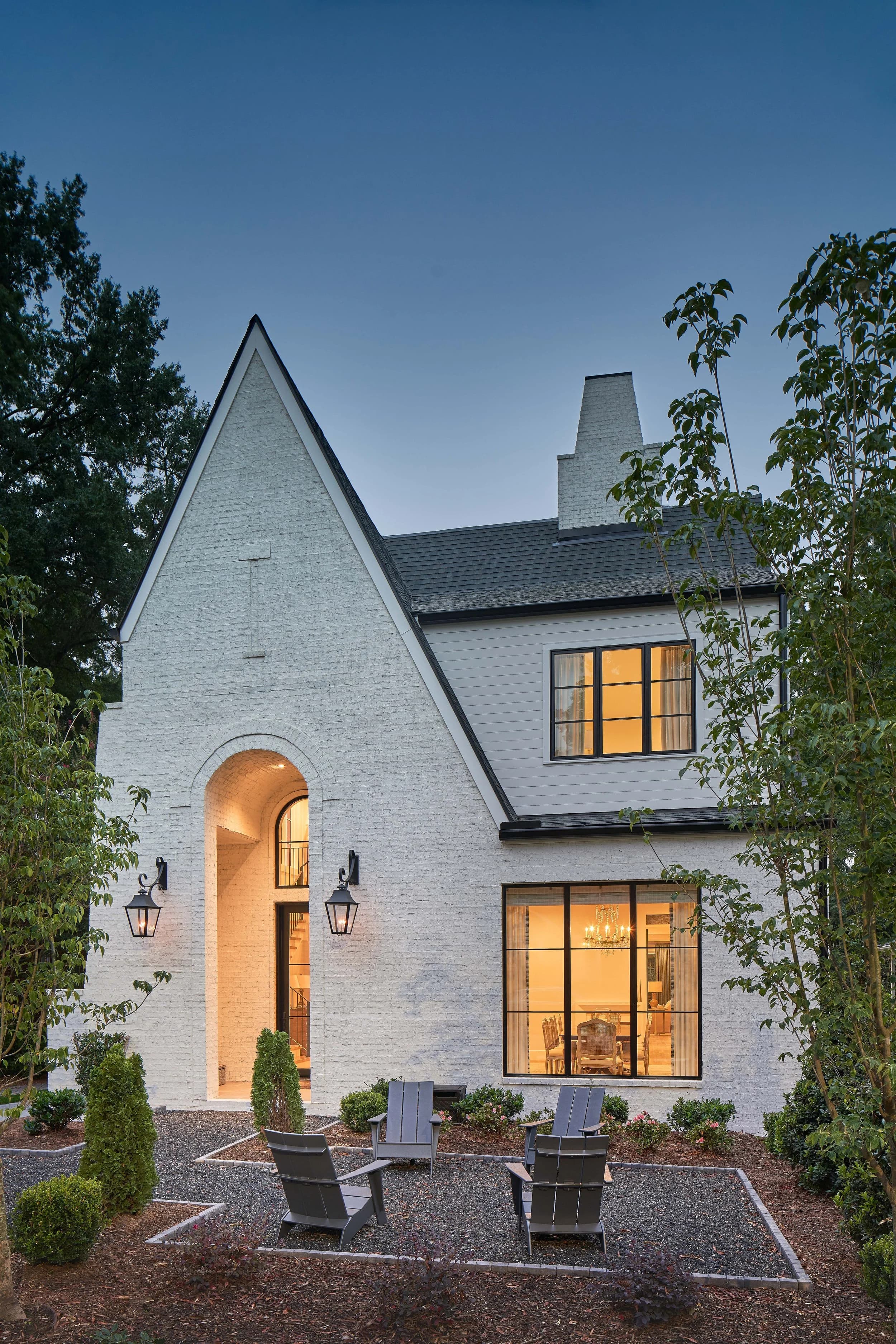 Chesterfield I interior living space — custom luxury home in Charlotte, NC