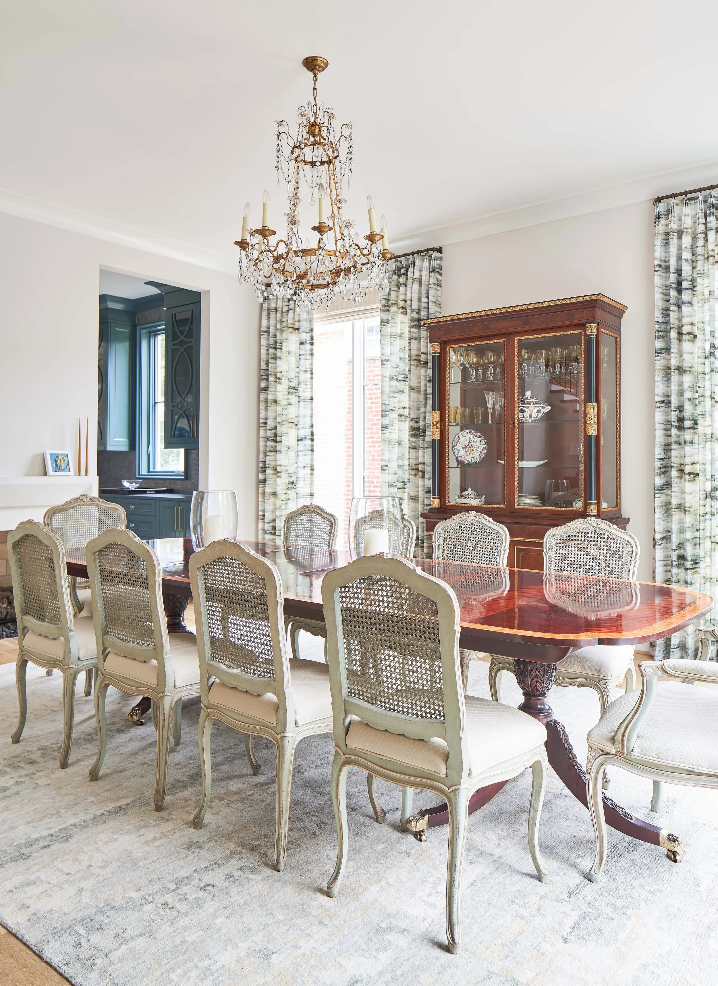 Chesterfield I interior living space — custom luxury home in Charlotte, NC