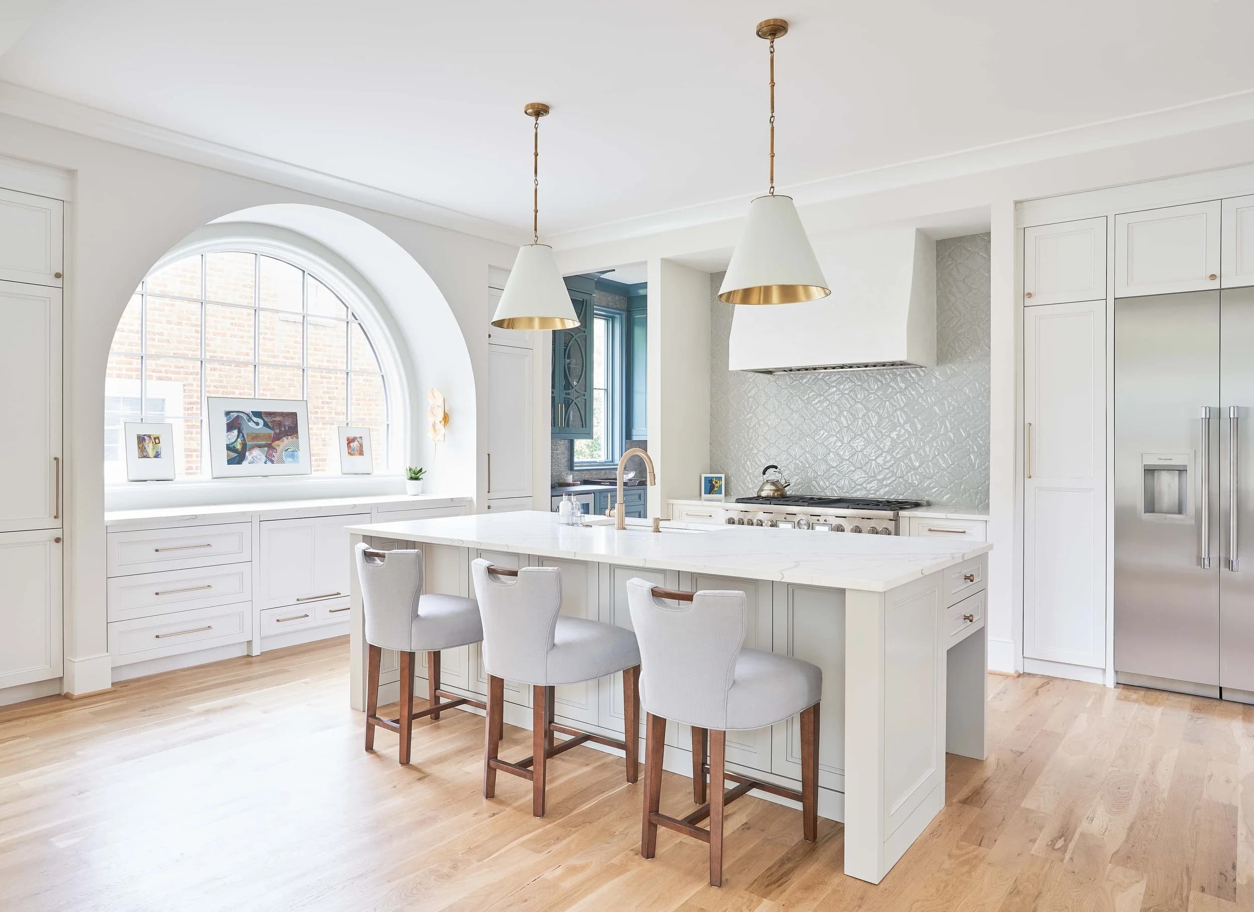 Chesterfield I interior living space — custom luxury home in Charlotte, NC