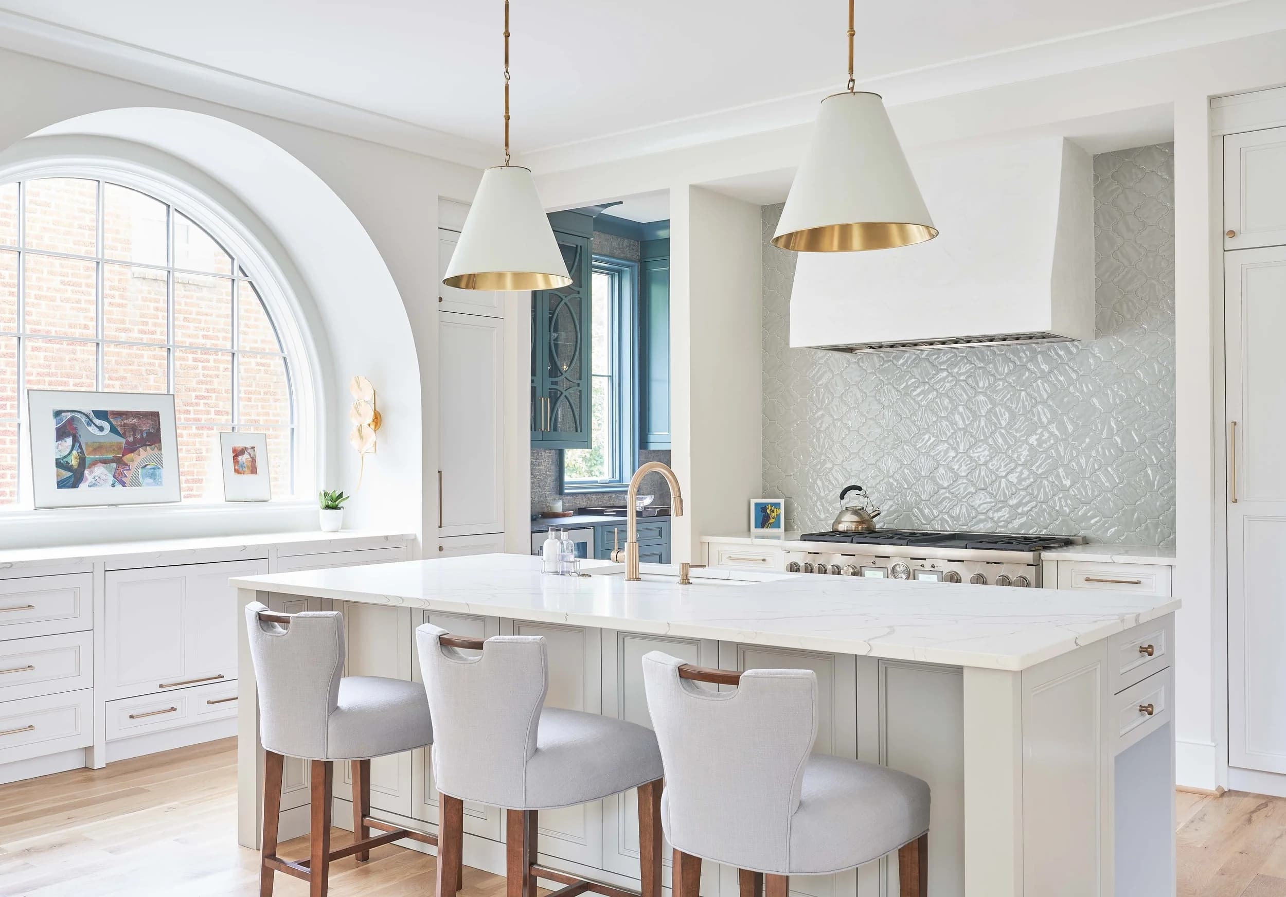 Chesterfield I interior living space — custom luxury home in Charlotte, NC