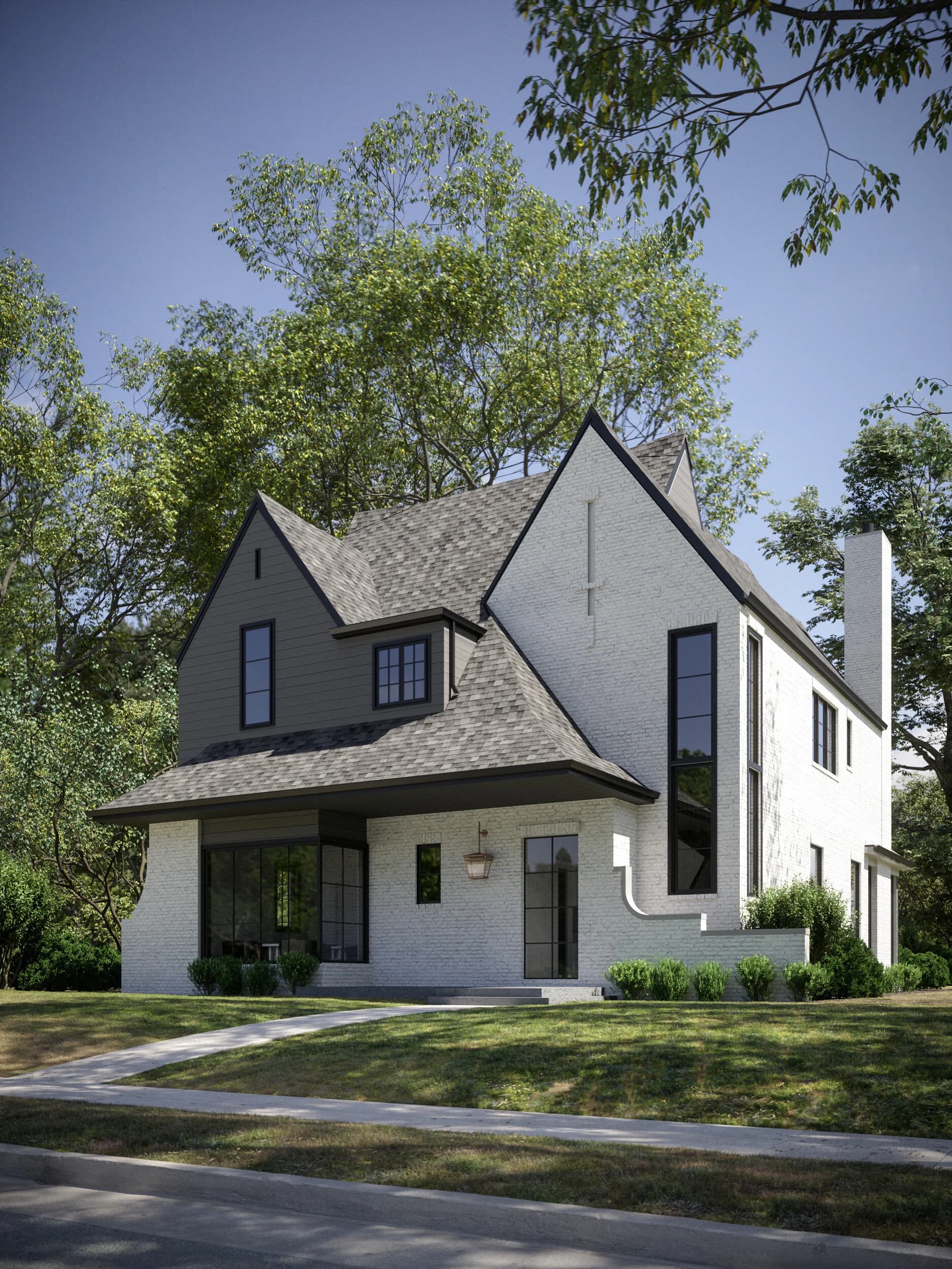 2305 Chesterfield interior living space — luxury custom home by Royal Building Group