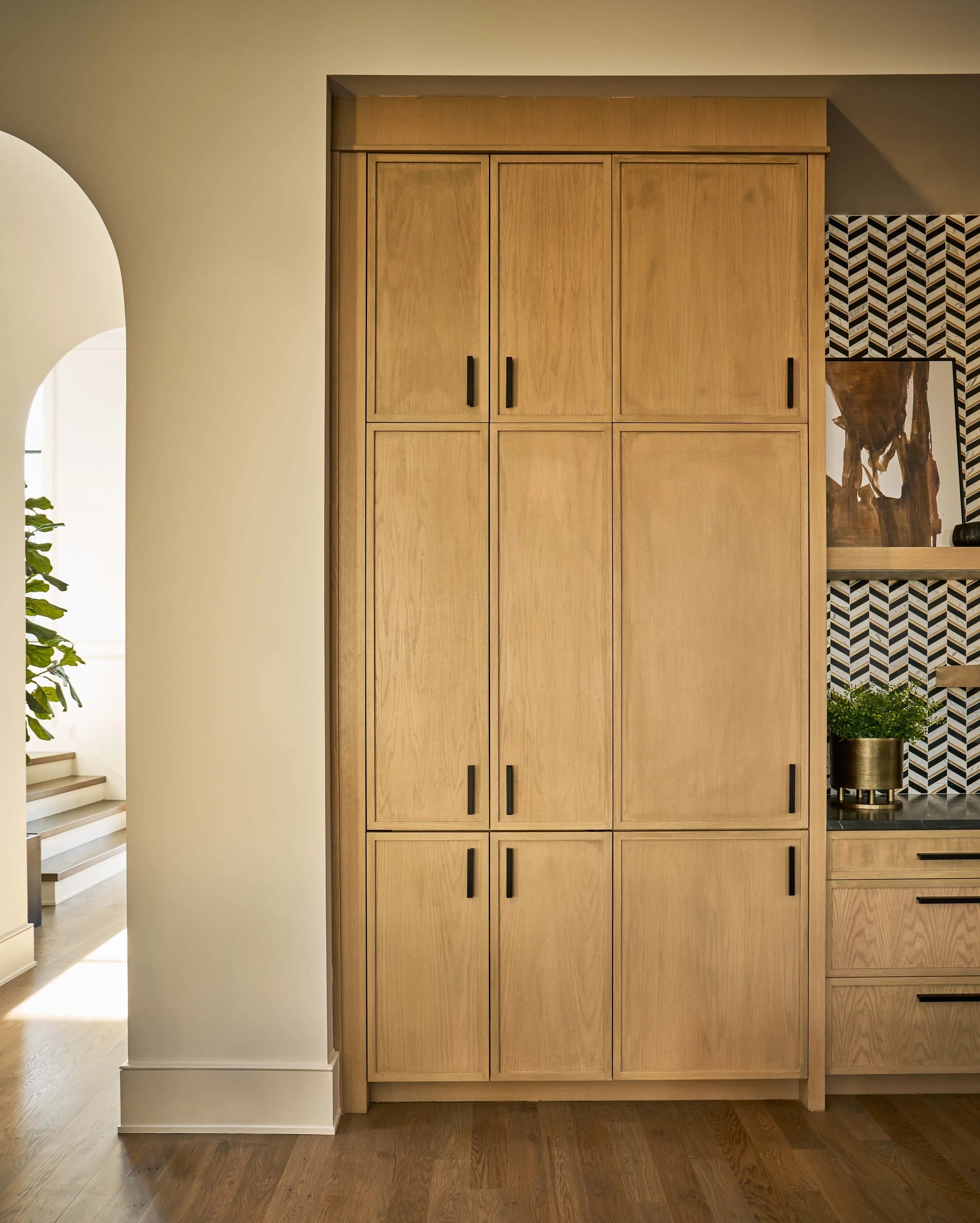 Chesterfield II bedroom and bathroom — luxury custom home in Charlotte, NC