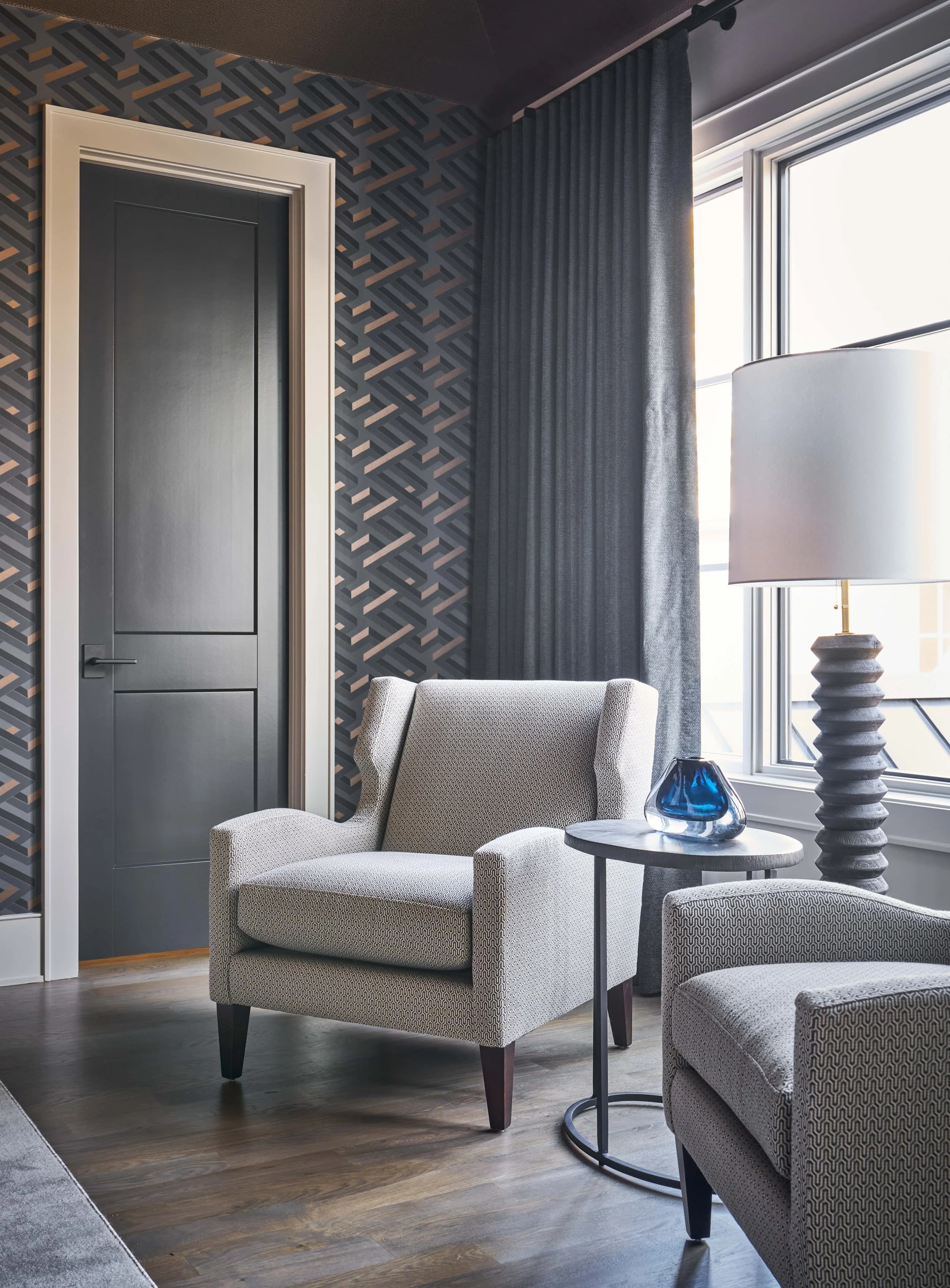 Chesterfield II interior living space — custom luxury home in Charlotte, NC