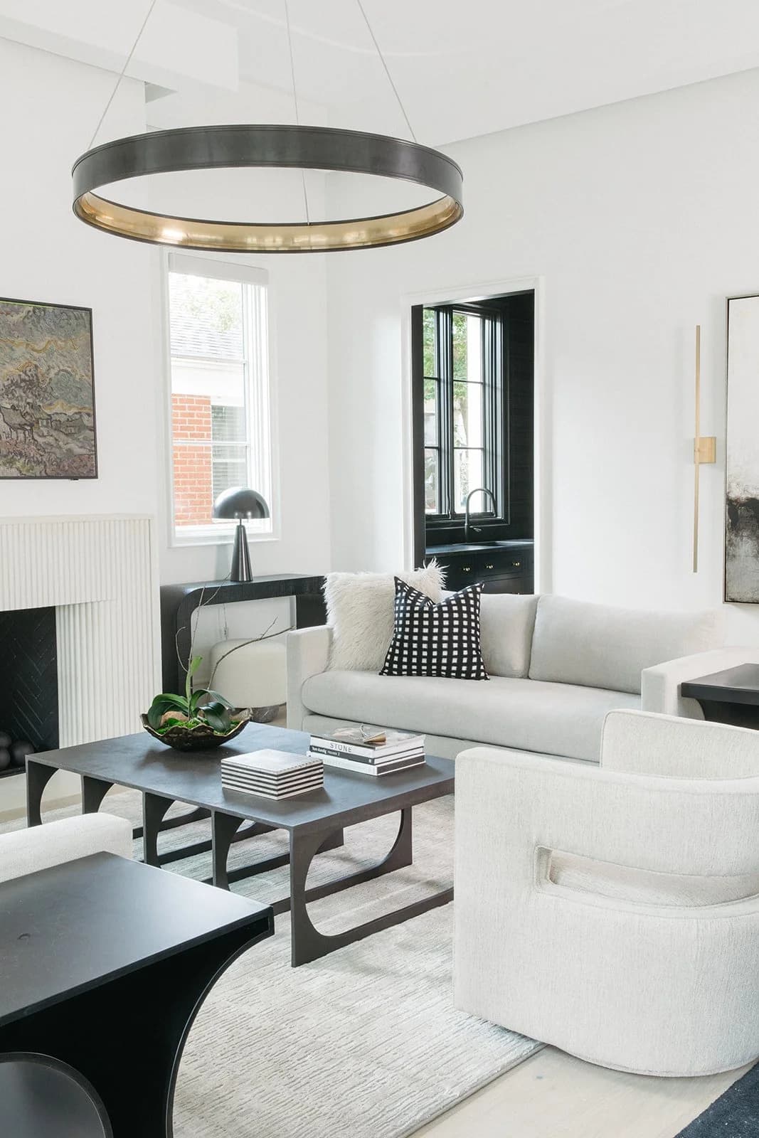 Chesterfield III bedroom and bathroom — luxury custom home in Charlotte, NC