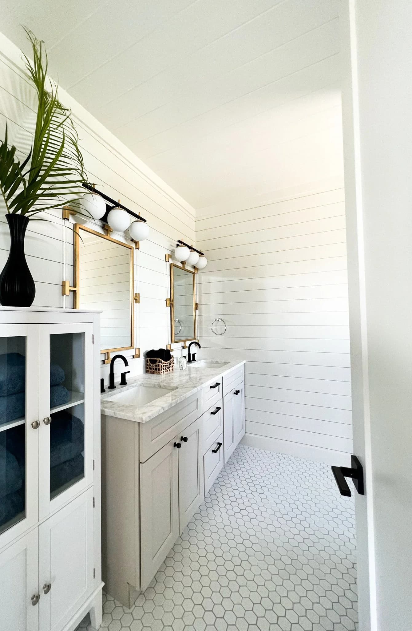 Elbow Cay kitchen and living area — Royal Building Group custom home, Bahamas