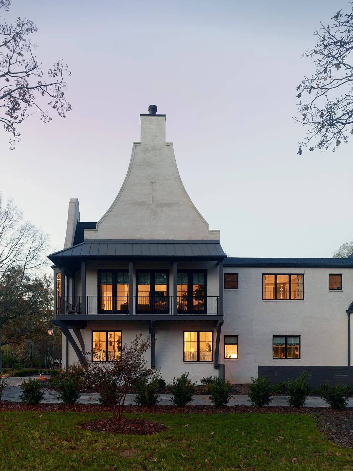 Ferncliff Duplex luxury home exterior — Royal Building Group, Charlotte, NC