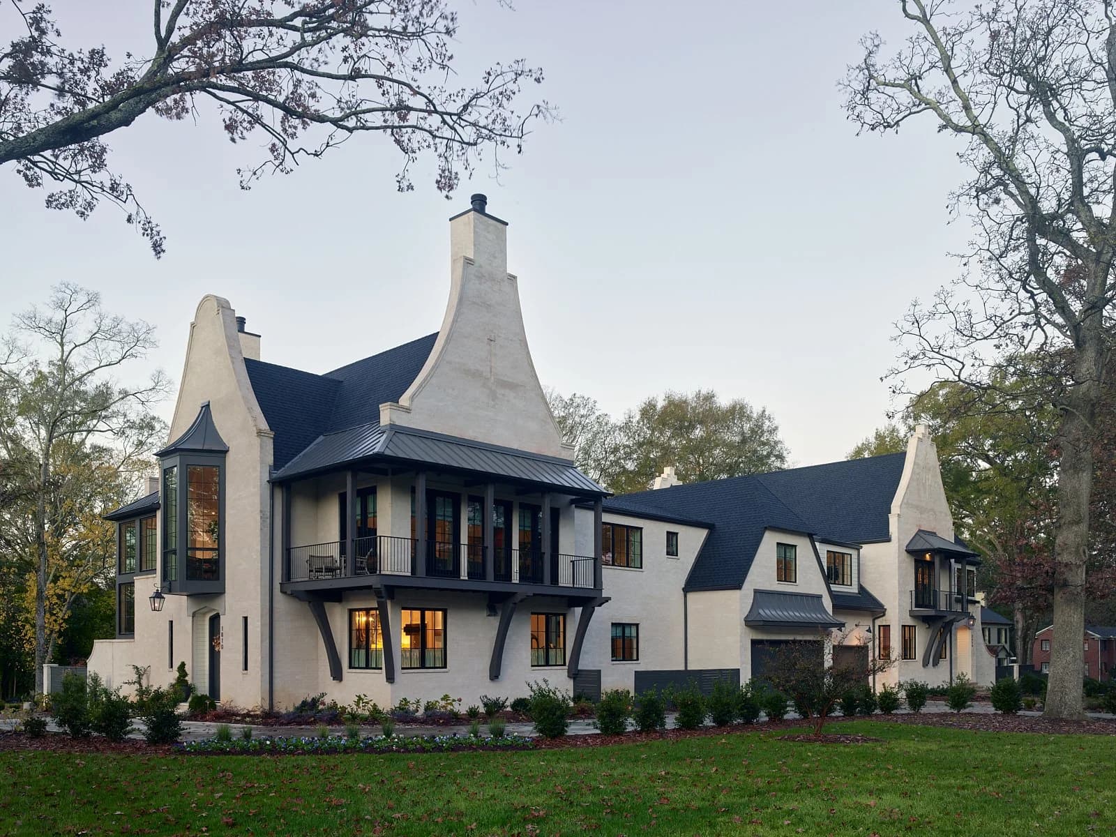 Ferncliff Duplex interior living space — custom luxury home in Charlotte, NC