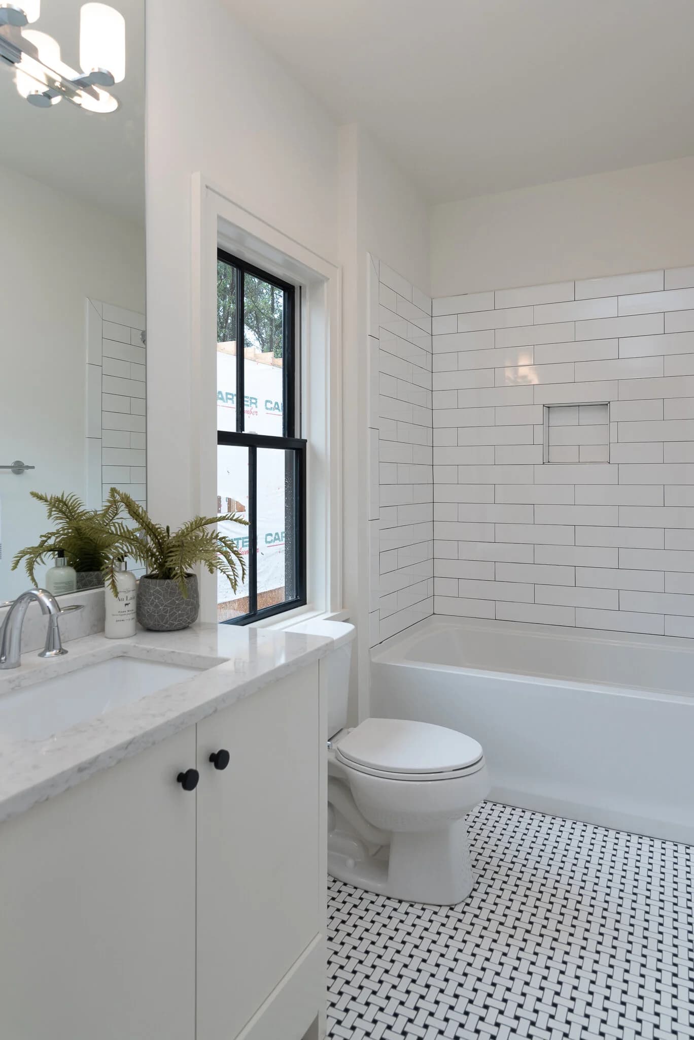 Laburnum I bedroom and bathroom — luxury custom home in Charlotte, NC