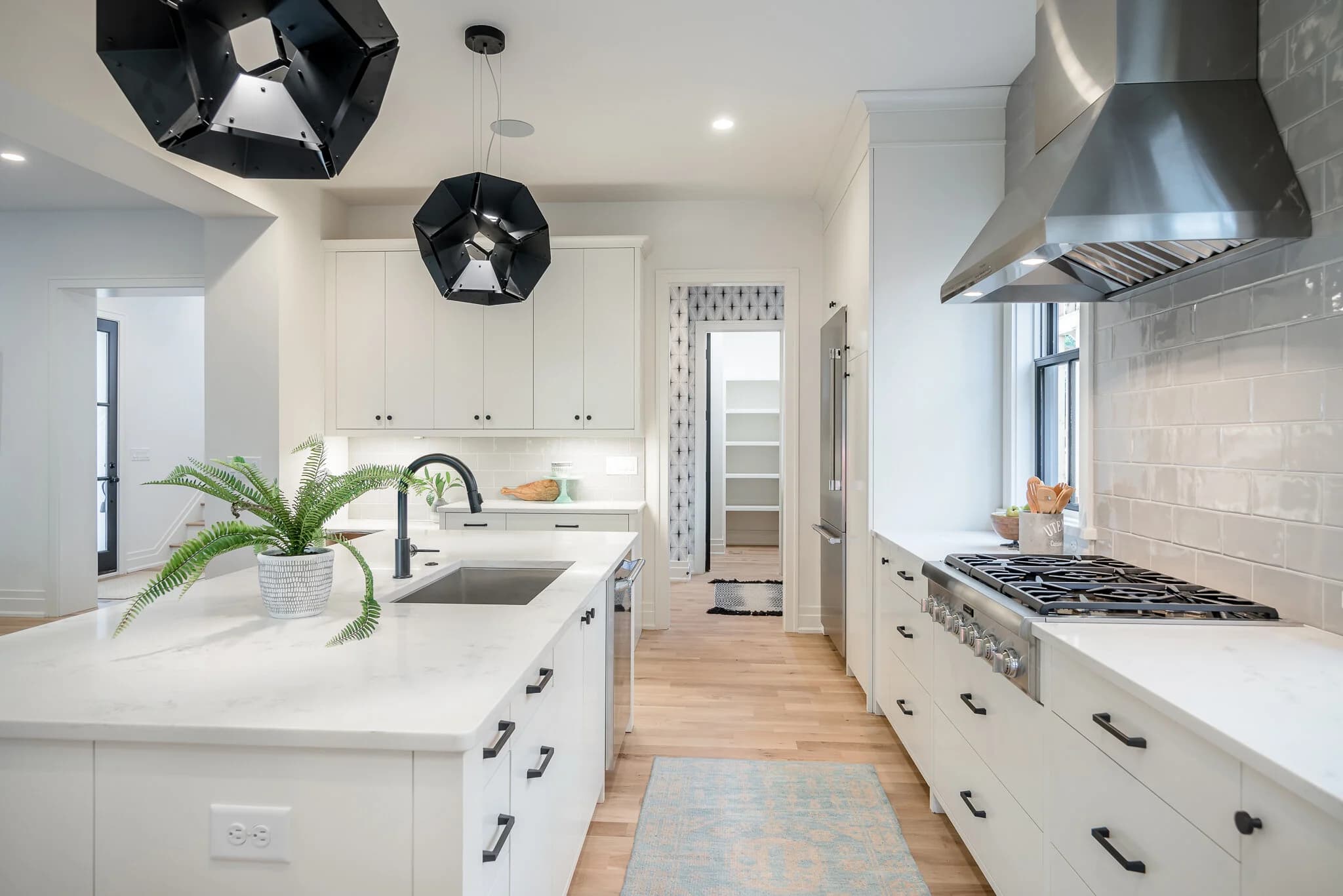 Laburnum I interior living space — custom luxury home in Charlotte, NC
