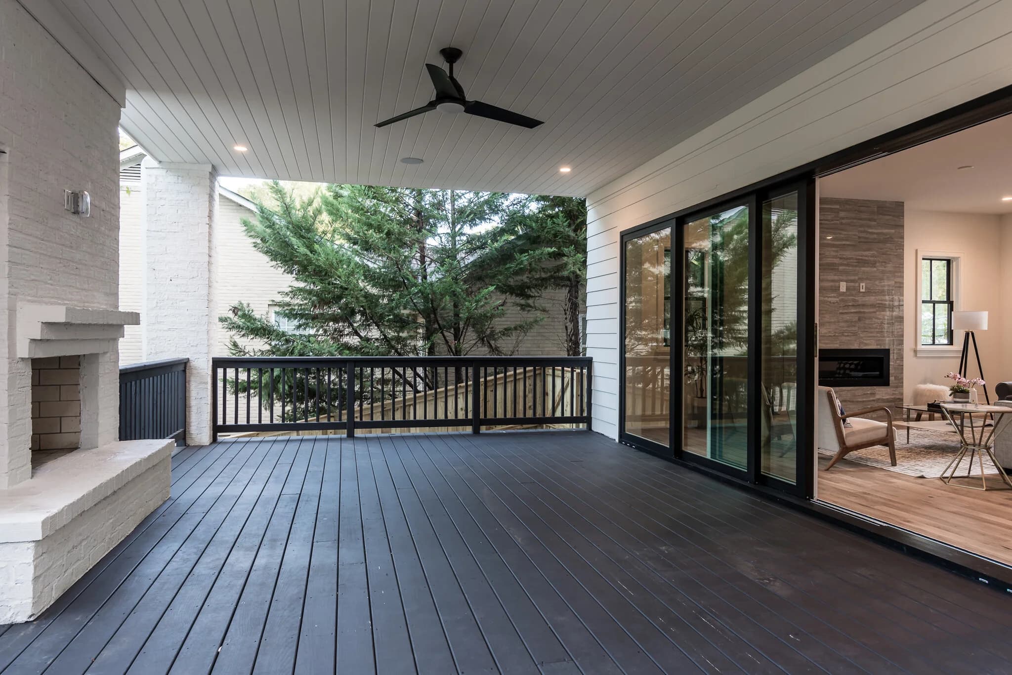 Laburnum I architectural detail — Royal Building Group custom home, Charlotte, NC