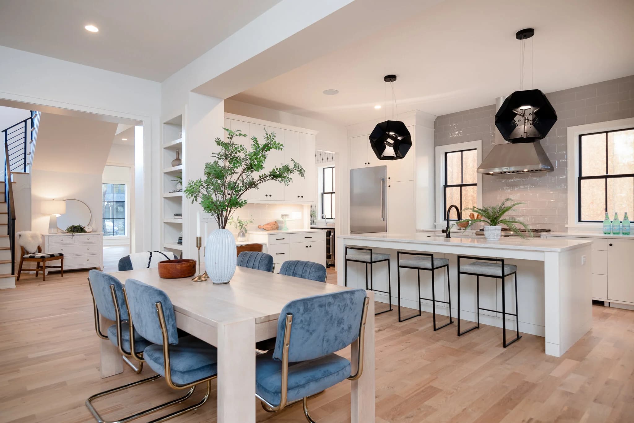 Laburnum I interior living space — custom luxury home in Charlotte, NC