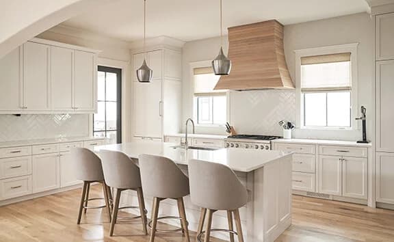 Laburnum II interior living space — custom luxury home in Charlotte, NC