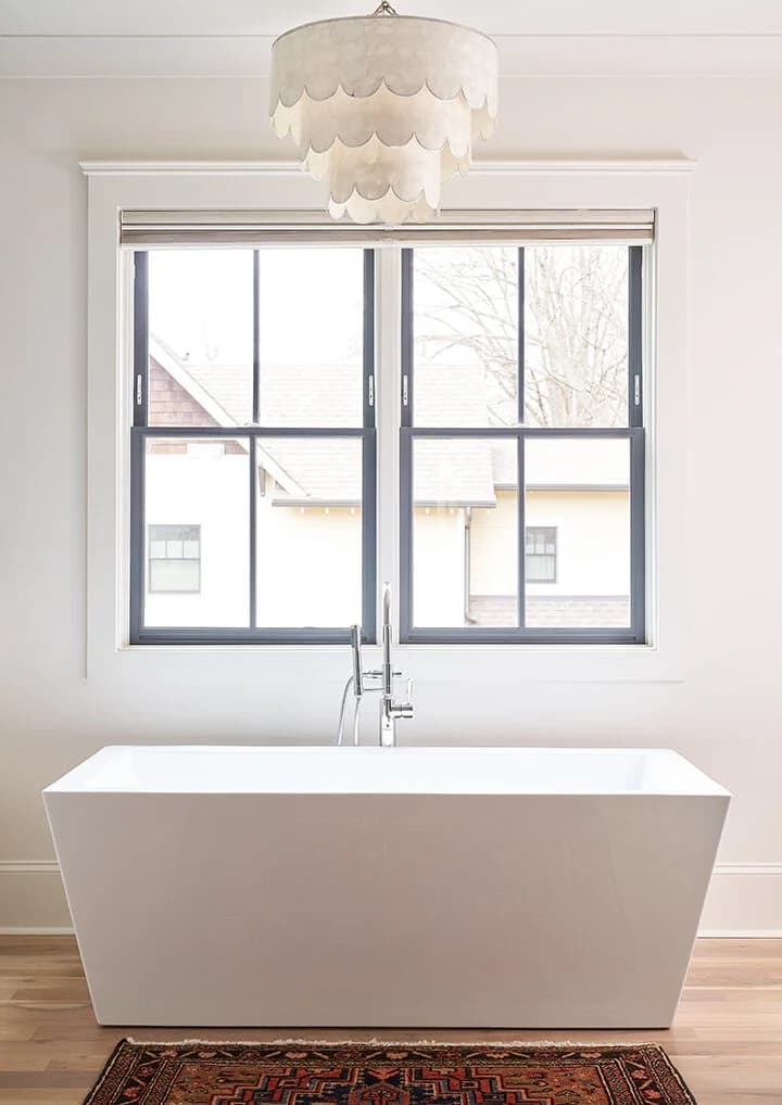 Laburnum II kitchen and living area — Royal Building Group custom home, Charlotte, NC