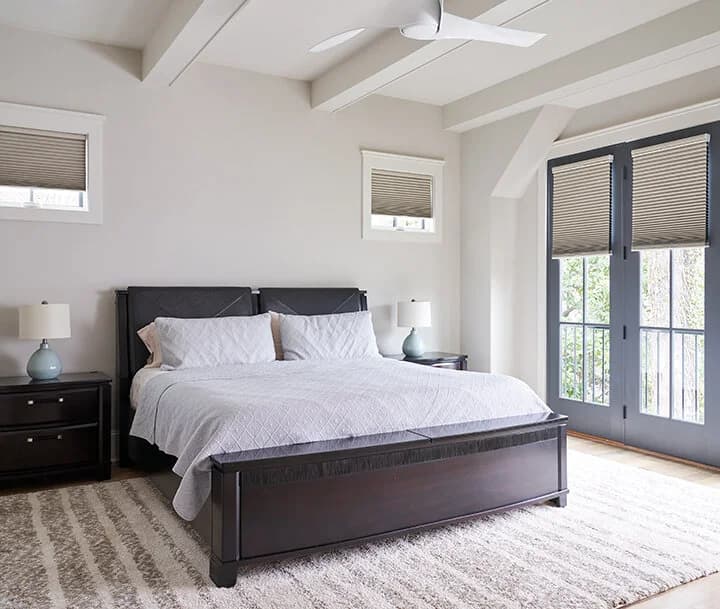 Laburnum II bedroom and bathroom — luxury custom home in Charlotte, NC