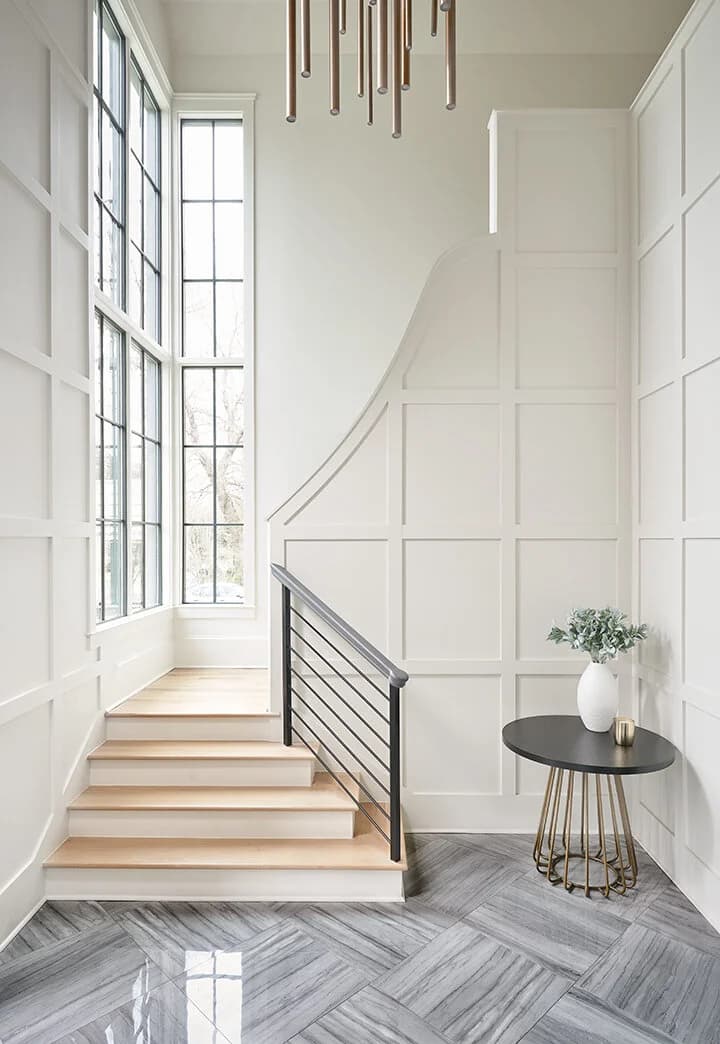 Laburnum II bedroom and bathroom — luxury custom home in Charlotte, NC