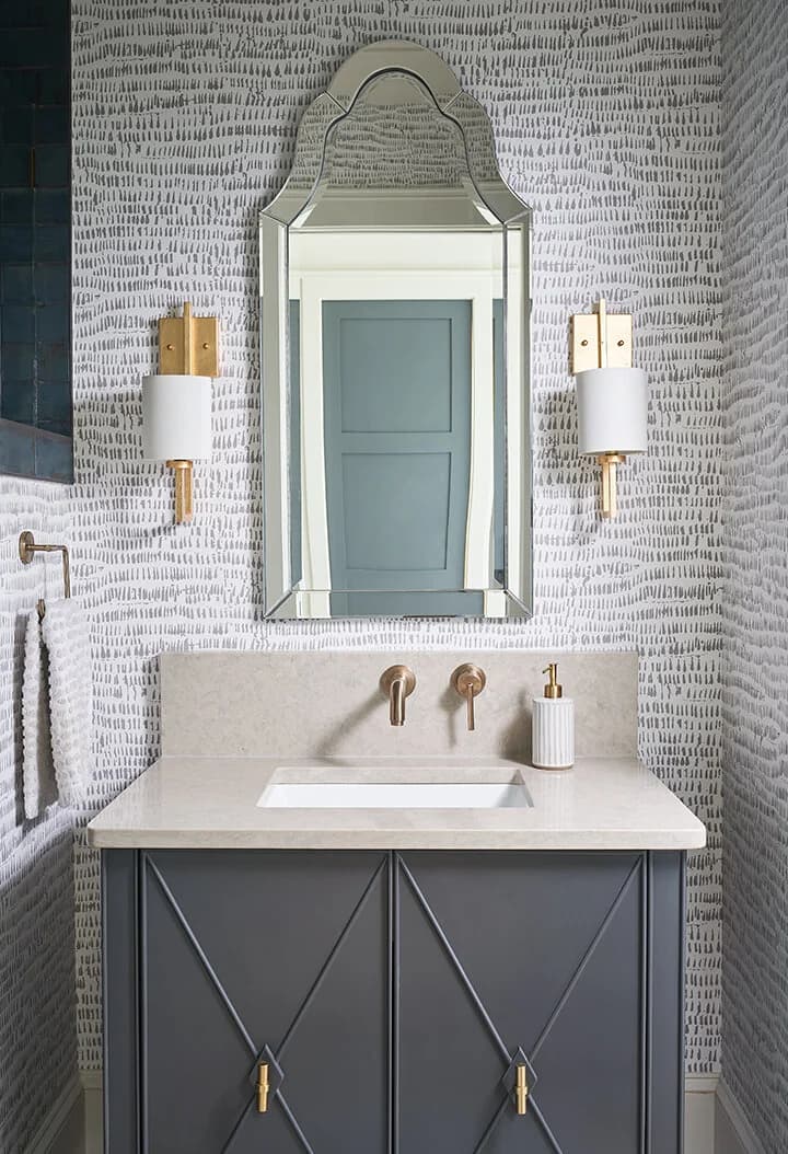 Laburnum II architectural detail — Royal Building Group custom home, Charlotte, NC