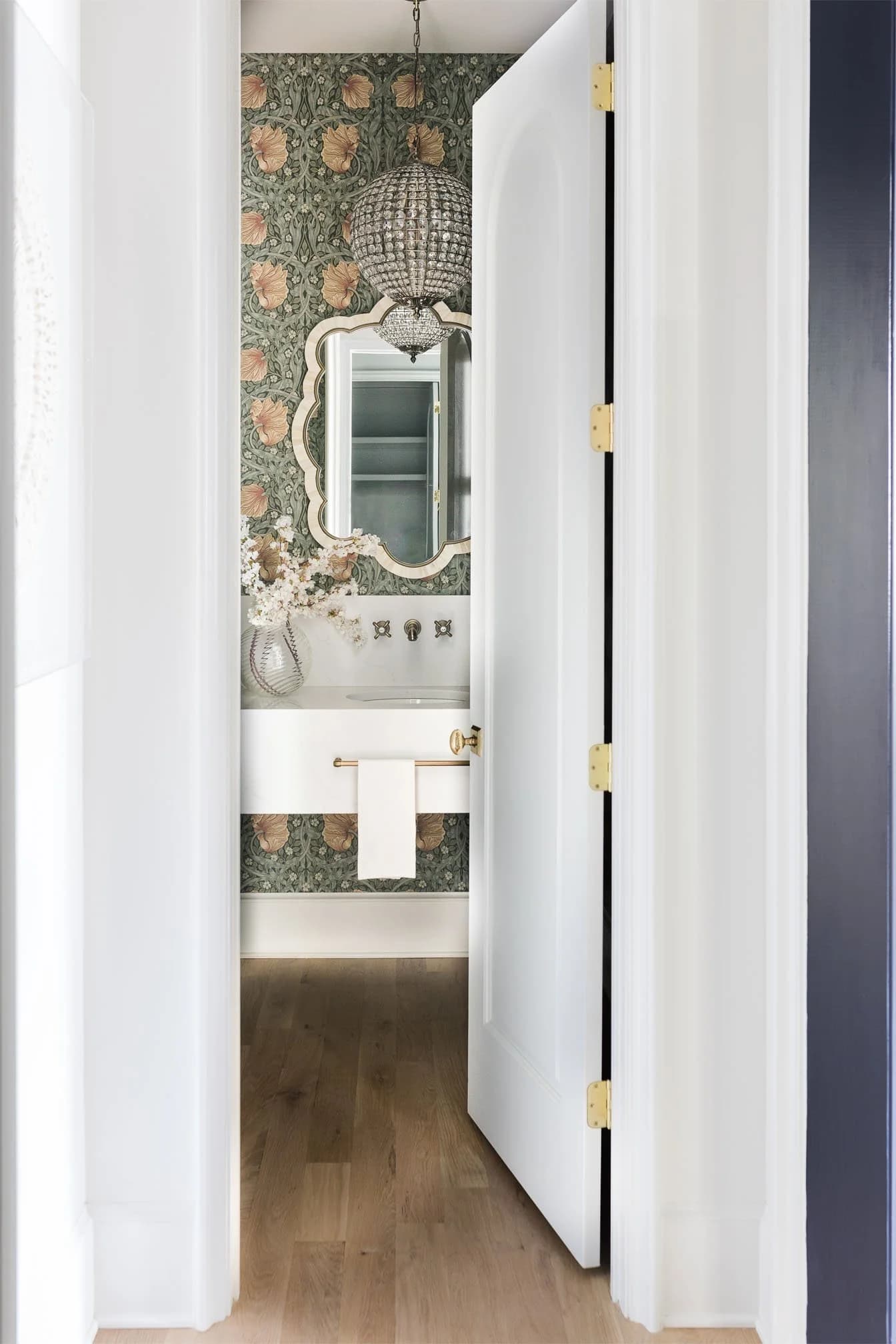 Laburnum III kitchen and living area — Royal Building Group custom home, Charlotte, NC