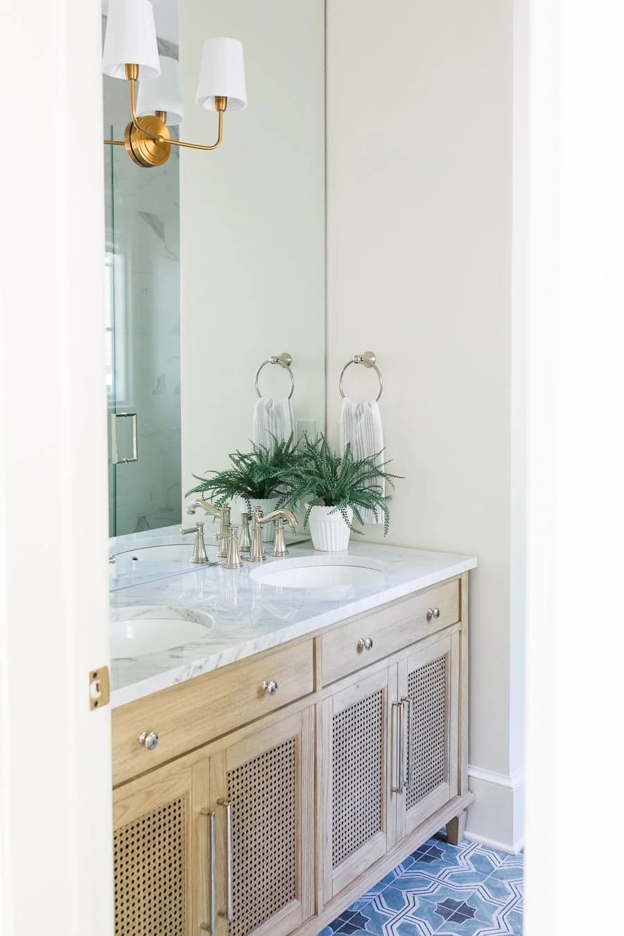 Laburnum III kitchen and living area — Royal Building Group custom home, Charlotte, NC